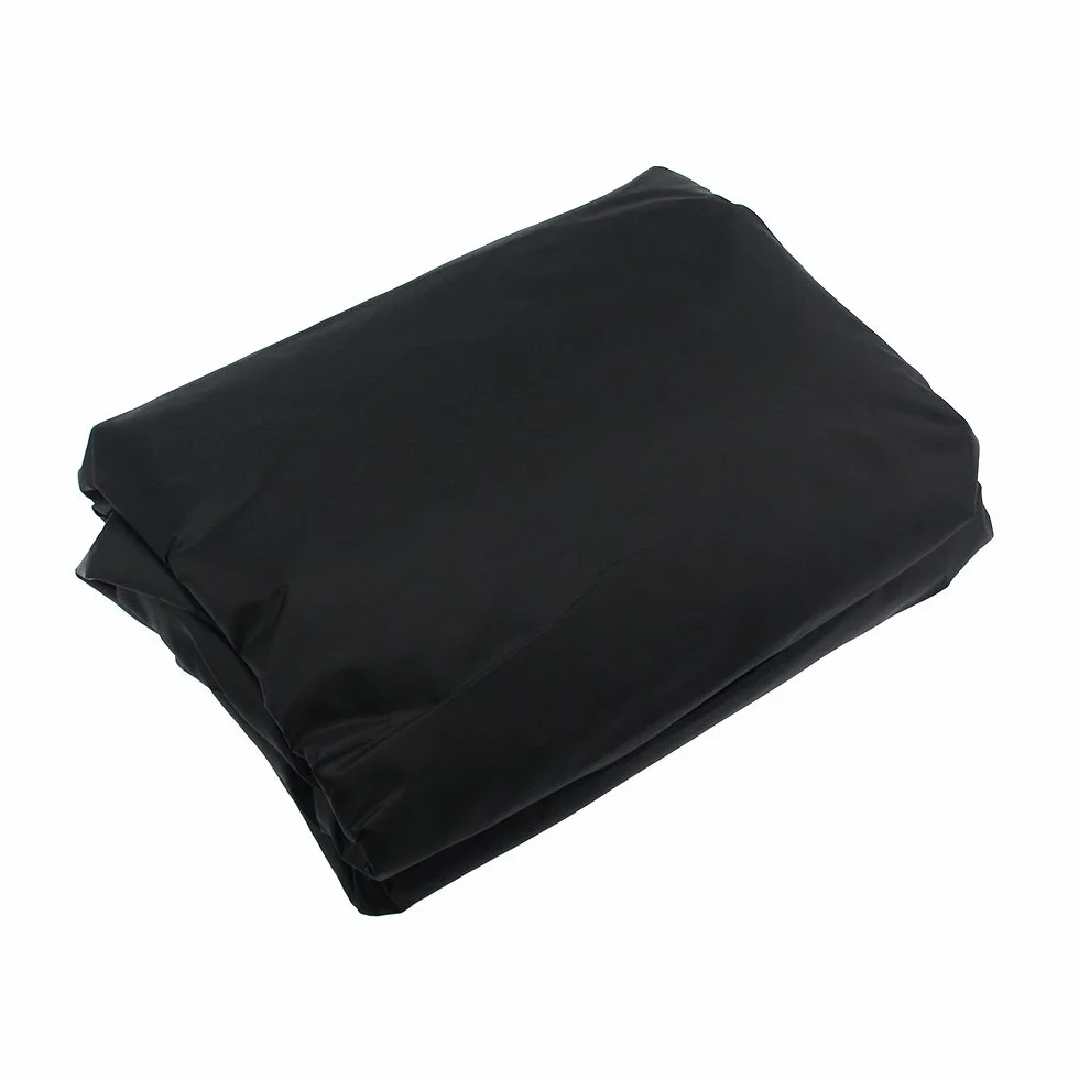 Housse protection canapé jardin forme L 210D bache cordons serrage