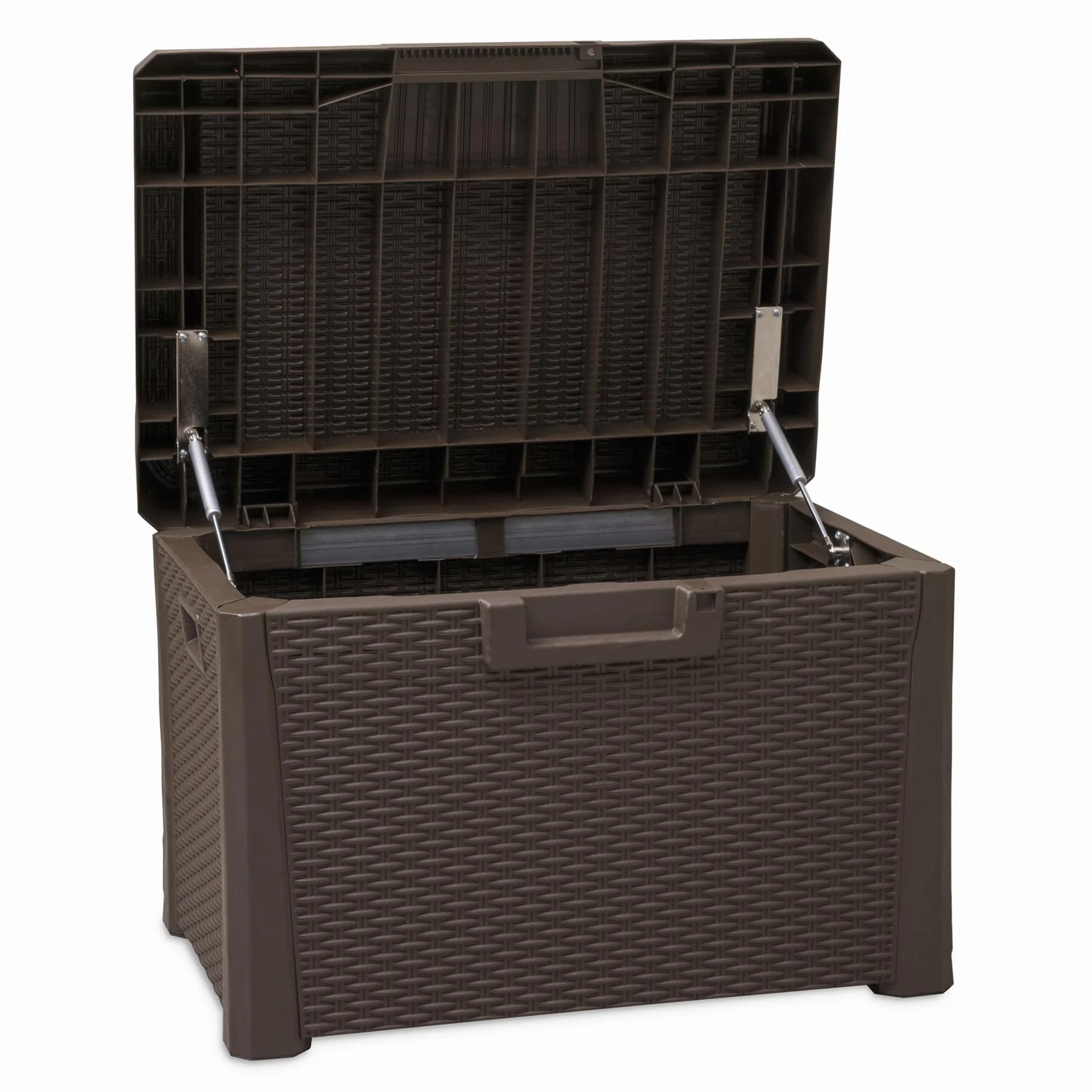 Toomax Compact Box Santorini Malle de Rangement Résine Marron 73 x 50,5 x 49,5 cm