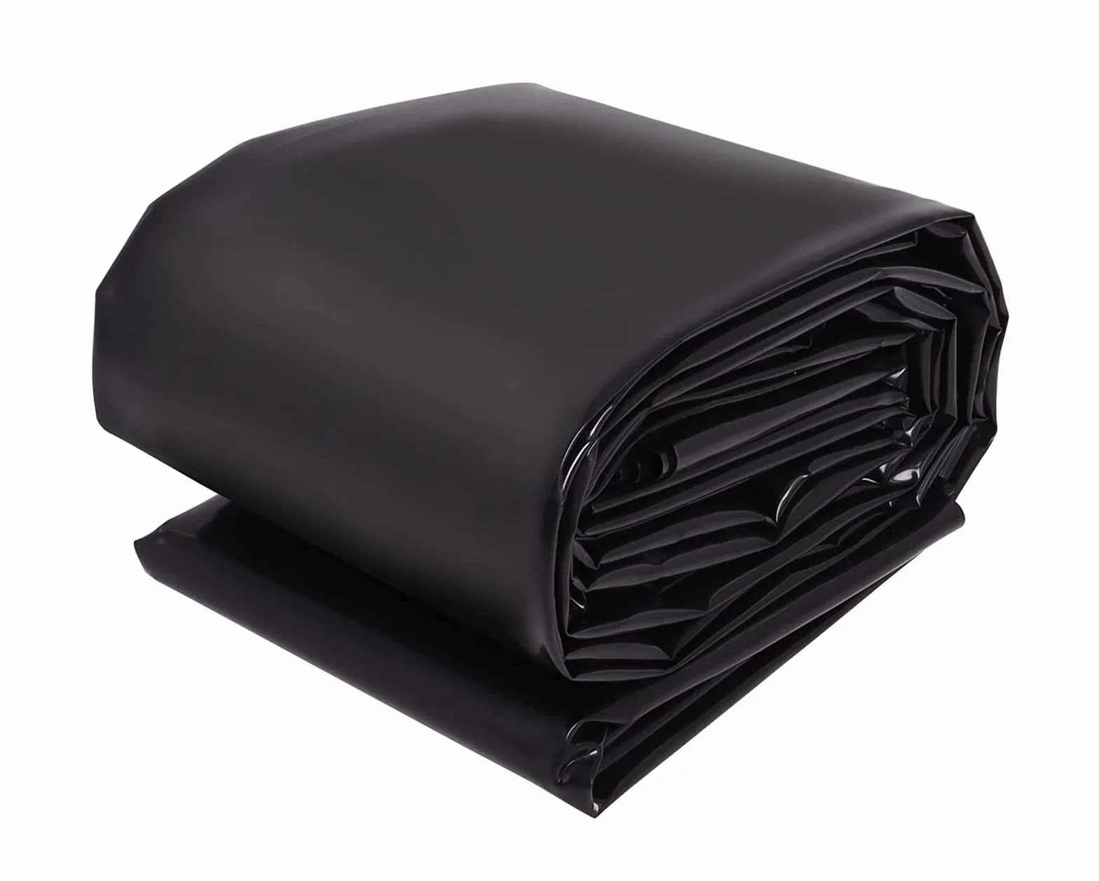 Bâche de Bassin HDEP Noir Imperméable Liner pour Bassin koï 4x7m