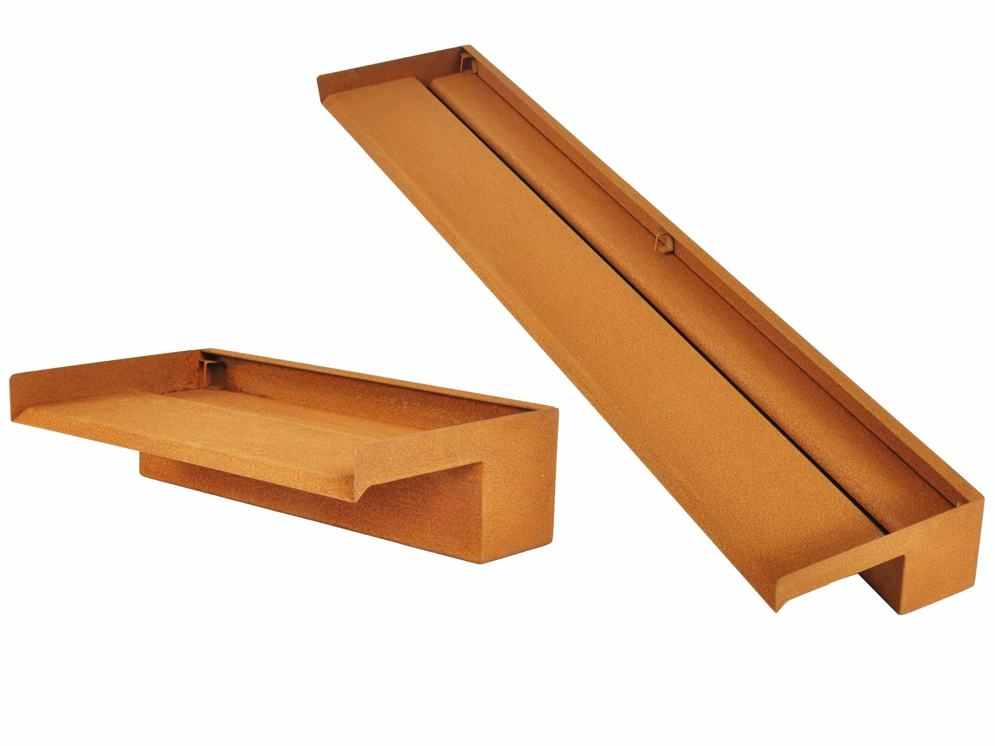 Köhko Cascade Alberta 45 cm Acier Corten Aquafall Jeu d'eau
