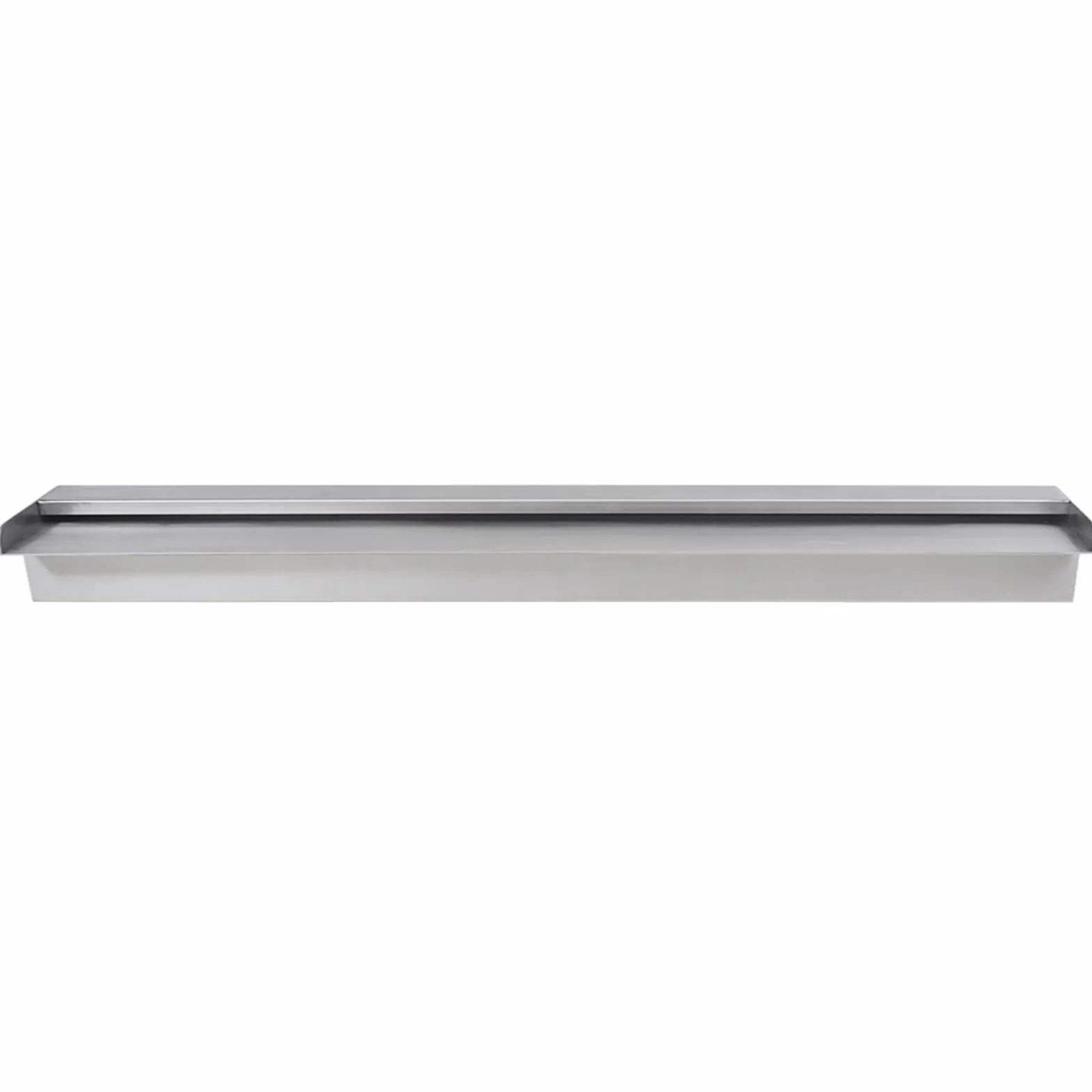 Lame d eau rectangulaire pour piscine Acier inoxydable 90 cm