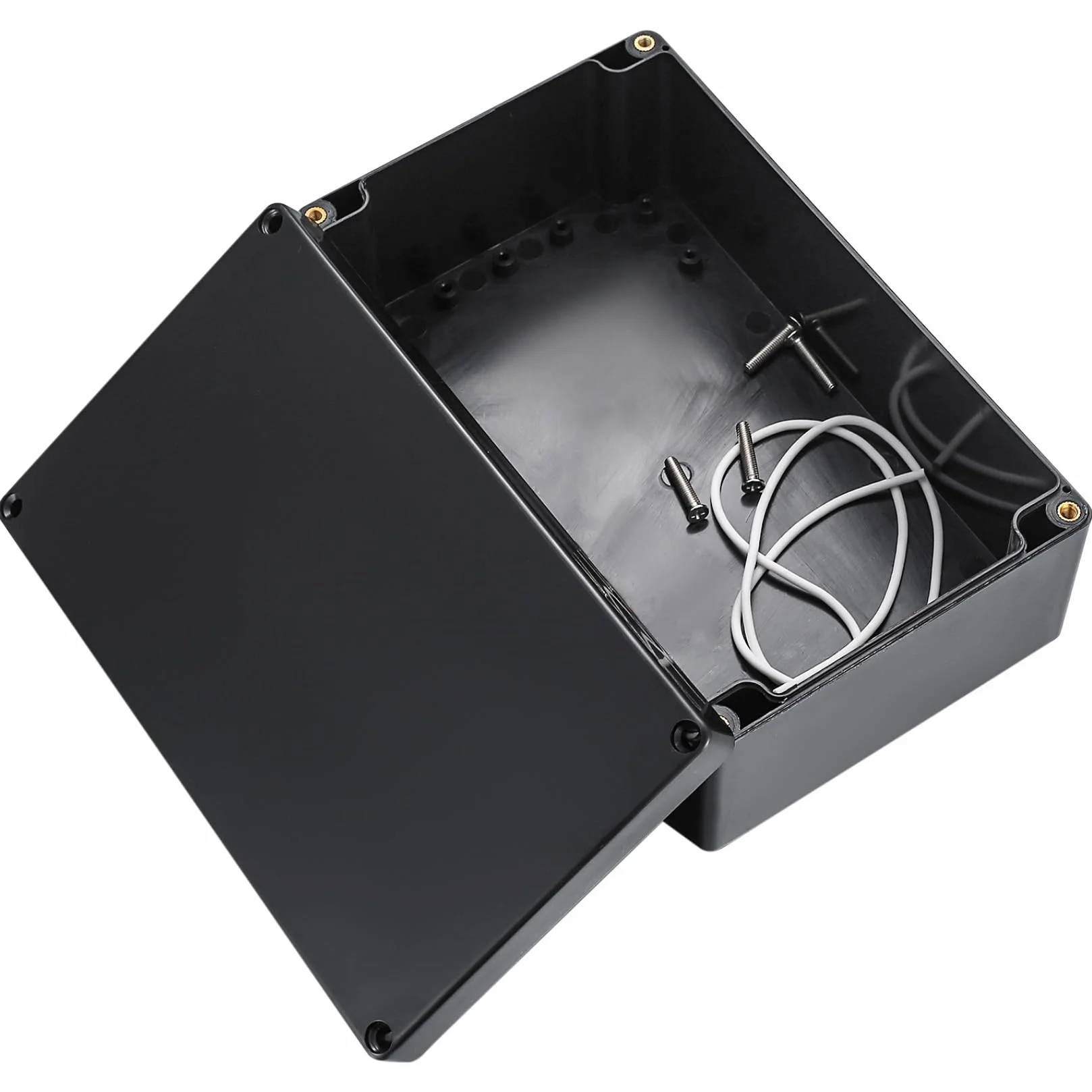 Boite de Derivation Etanche IP65 Exterieur Noir 20X12X7.5CM