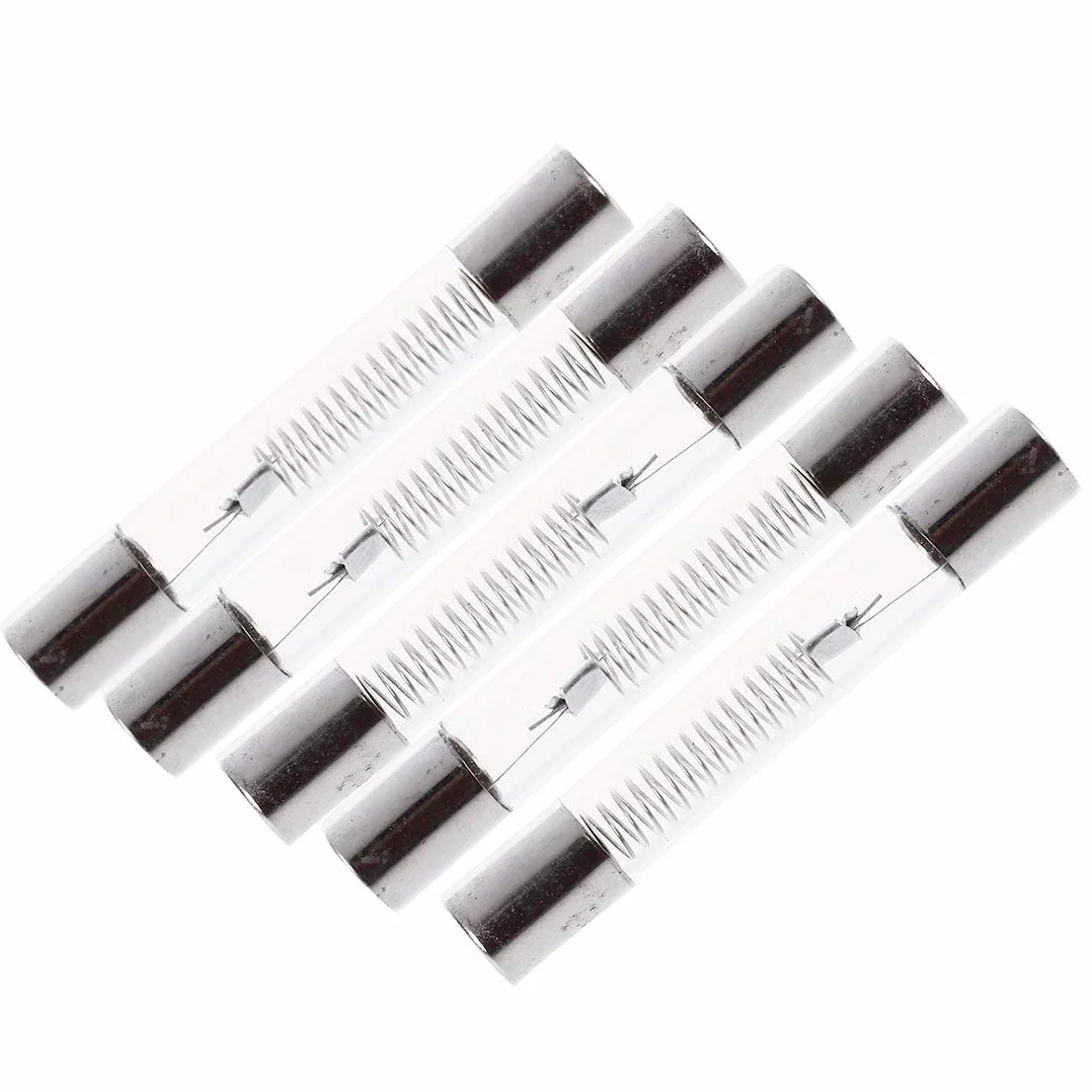 Fusibles de protection four micro-ondes haute tension 650 mA 5 KV 6 x 40 mm rapide verre paquet de 5