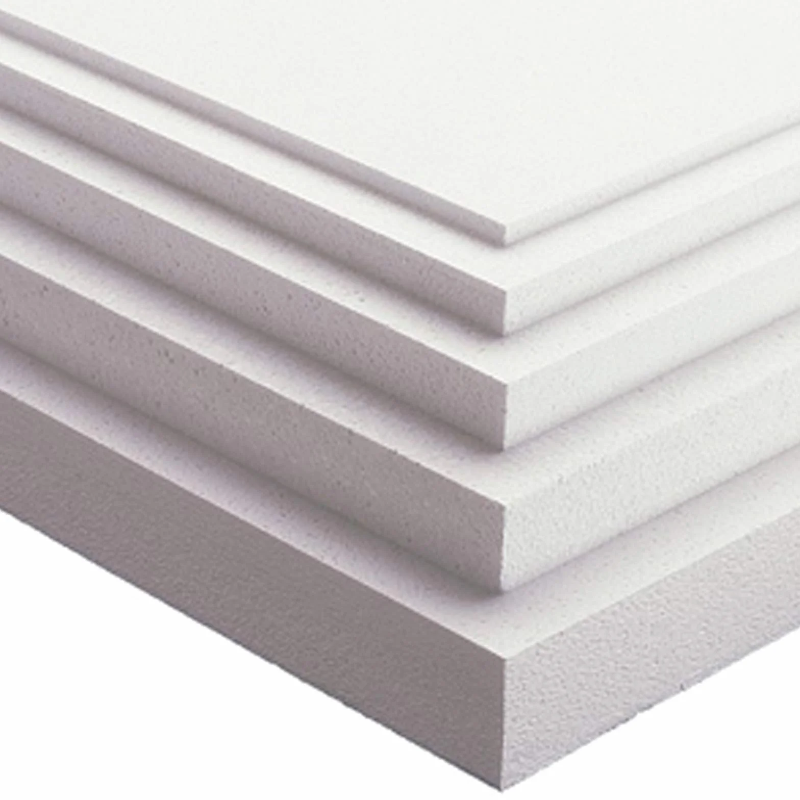 Lot de 10 plaques en polystyrène 100 x 50 cm 1 cm épaisseur 15 kg/m²