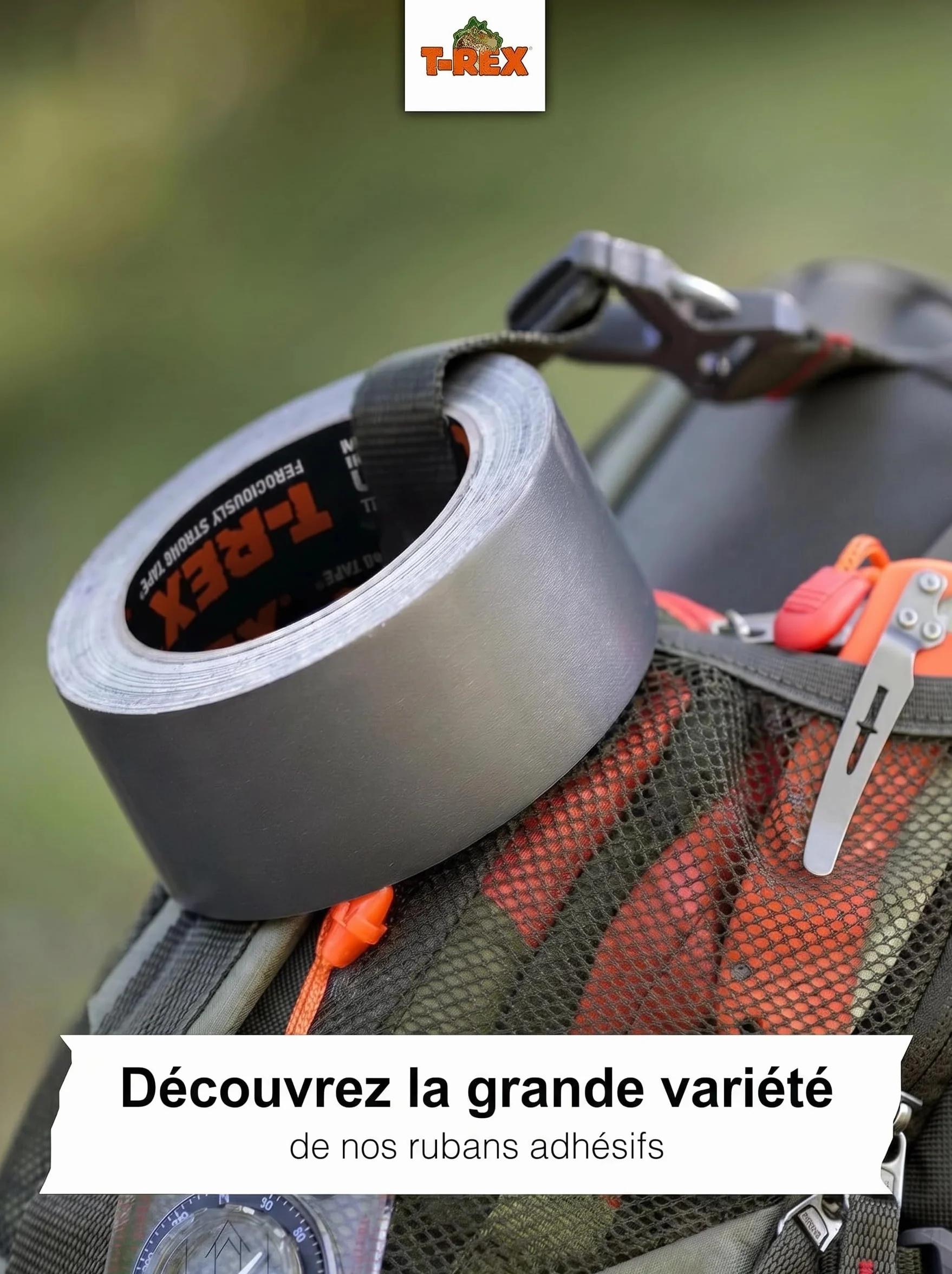 Ruban blindé extra fort T-REX 821-00 imperméable 48mm x 27,4mm