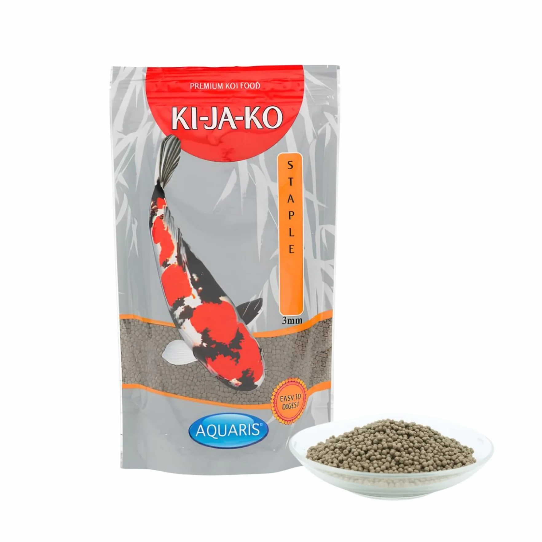 Granulés flottants pour carpes koï 3 kg 3 mm avec vitamines et minéraux