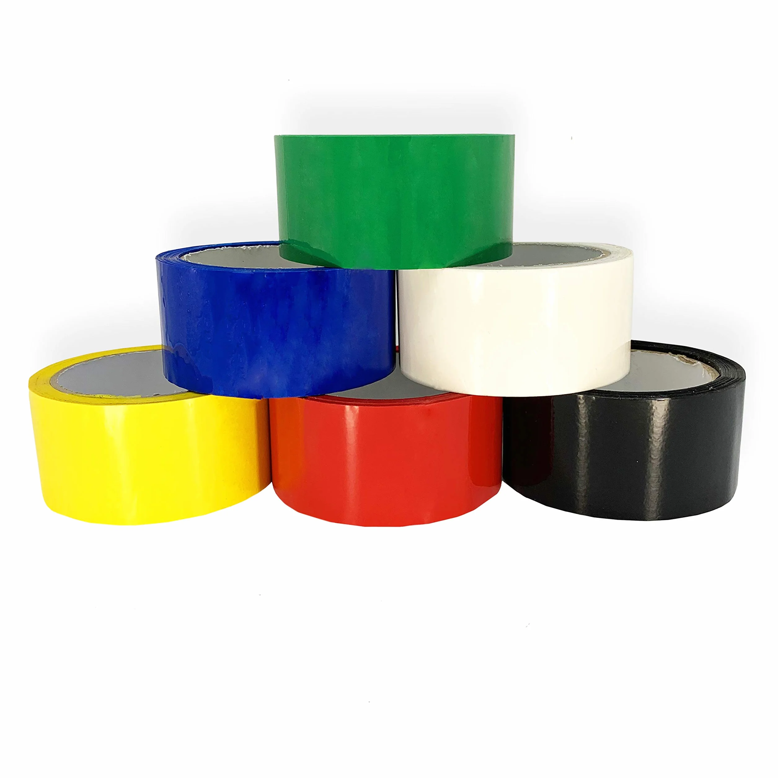 Ruban adhésif d'emballage rouge polypropylène 48 mm x 66 m