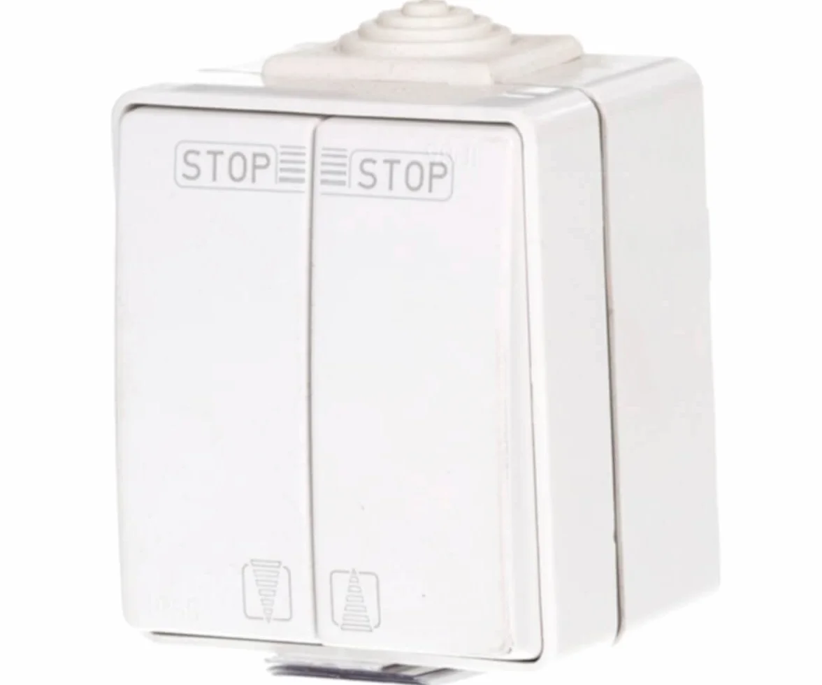 Schellenberg 25010 Interrupteur pour store banne motorisé Blanc