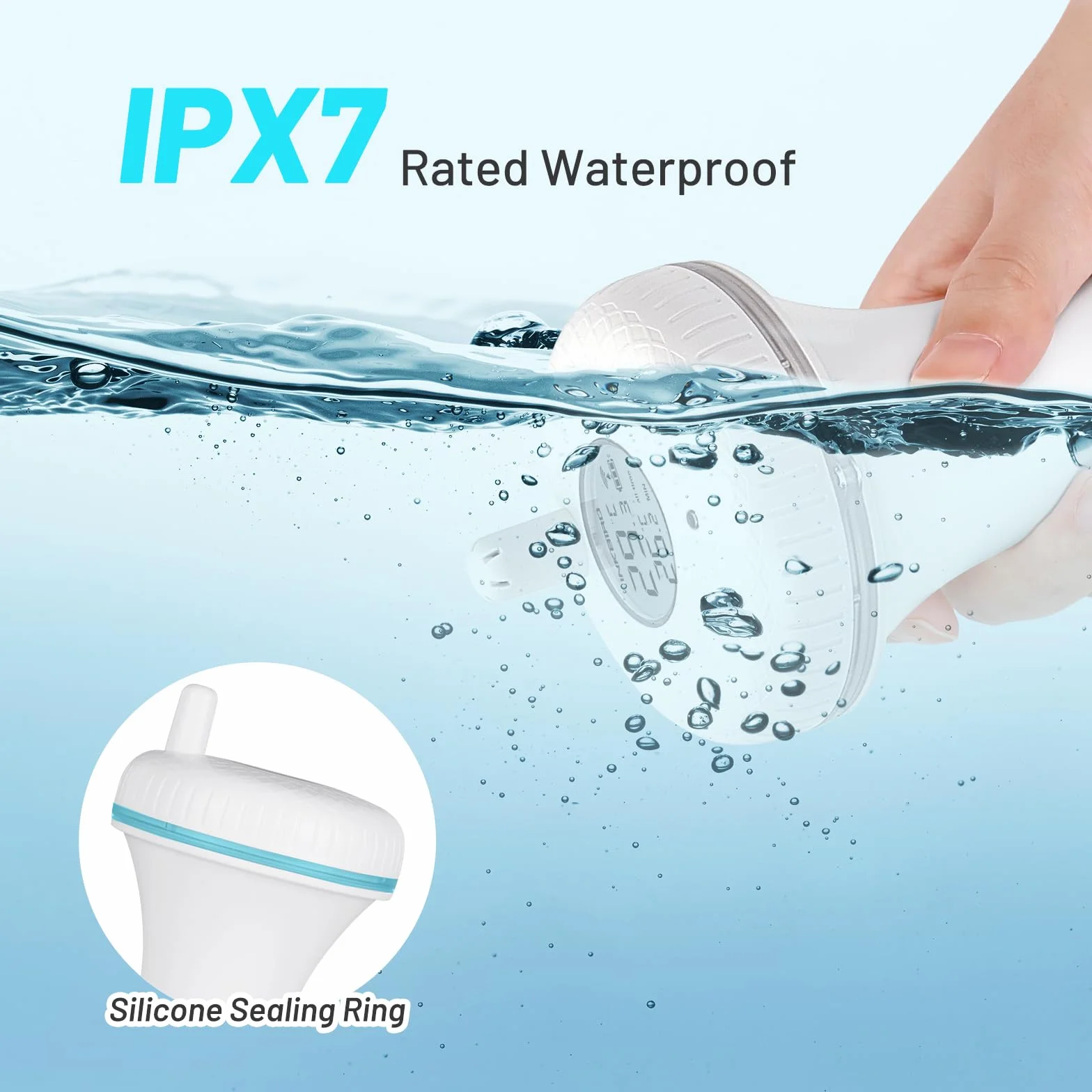 Inkbird Thermomètre de Piscine Flottant sans Fil avec Moniteur, Surveillance à Distance