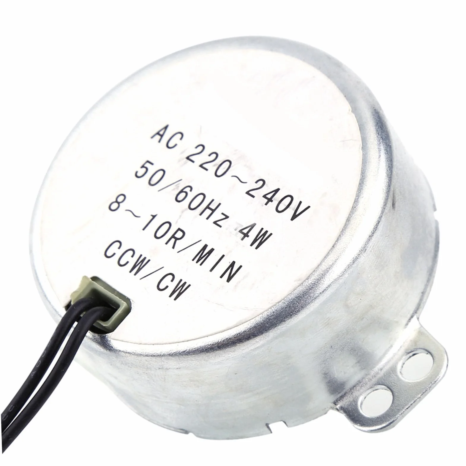 Respicefinem Moteur à engrenages synchrone AC 230 V 4 W 8-10 tr/min 50/60 Hz CW/CCW
