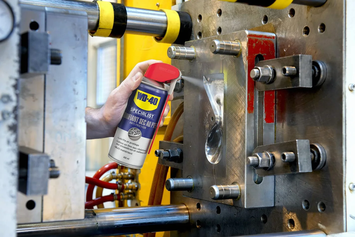 WD-40 Specialist Lubrifiant Sec Spray Double Position Anti Friction 400 ML