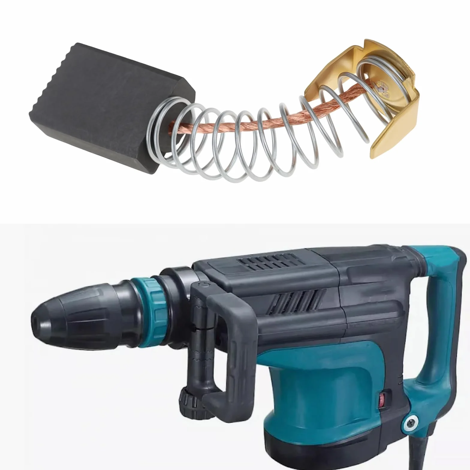 Makita HM1100C HM1140C HR3000C HM0830T HM1130C HM0860C Charbon 4 Balais 5x11x16,4mm EMSea