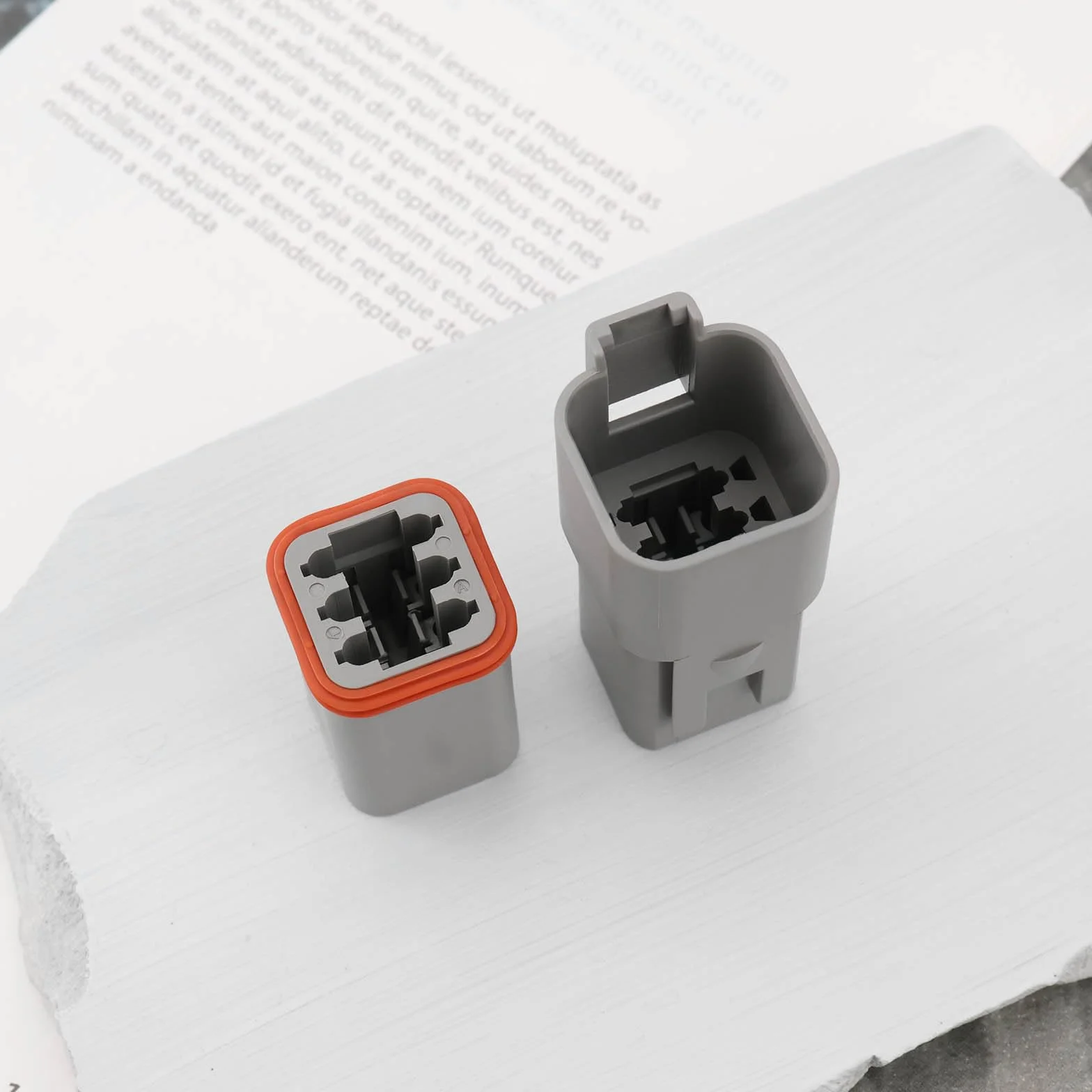Kit de Connecteurs électriques étanches 6 Broches DT04-6P DT06-6S Compatible Deutsch DT Série