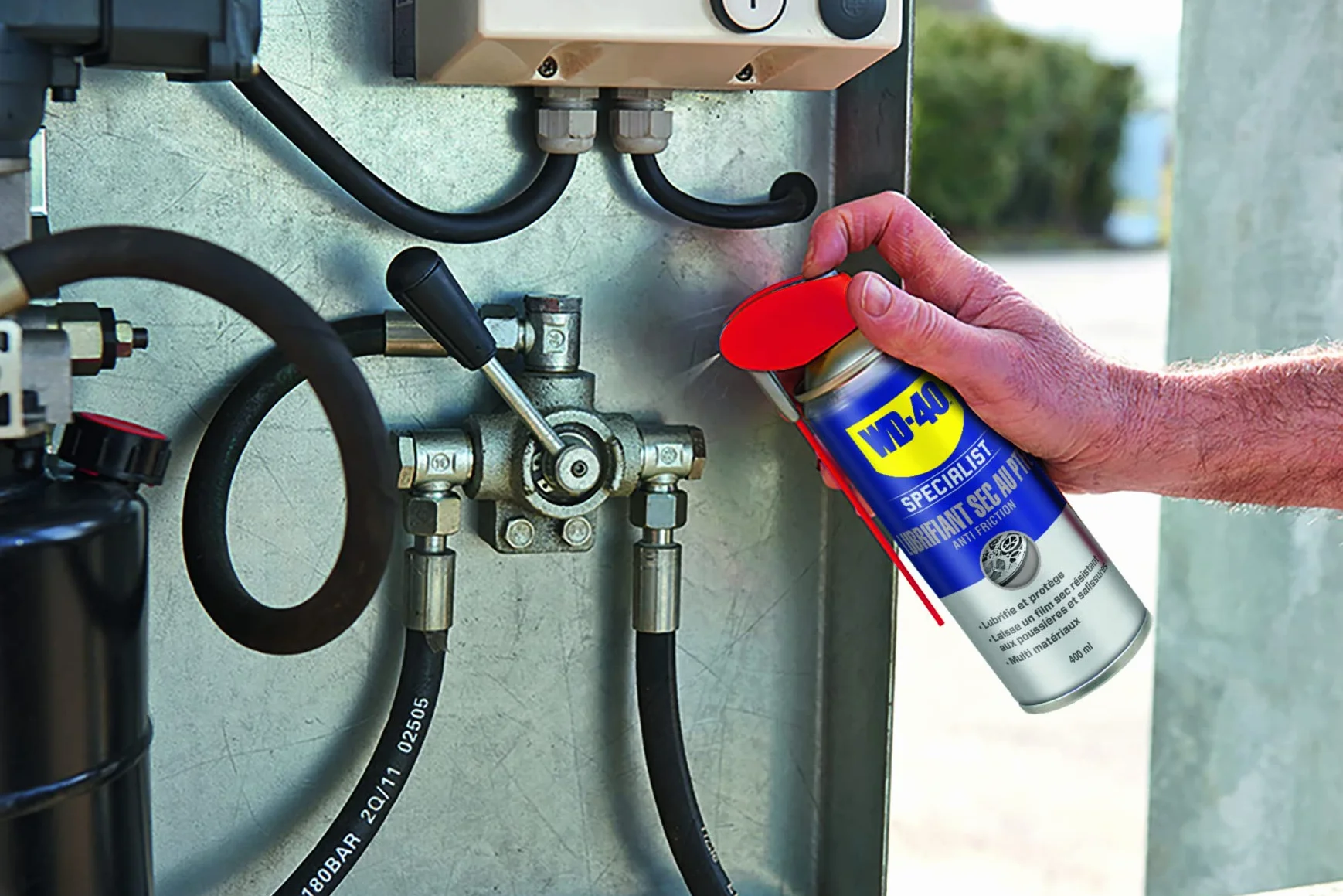 WD-40 Specialist Lubrifiant Sec Spray Double Position Anti Friction 400 ML