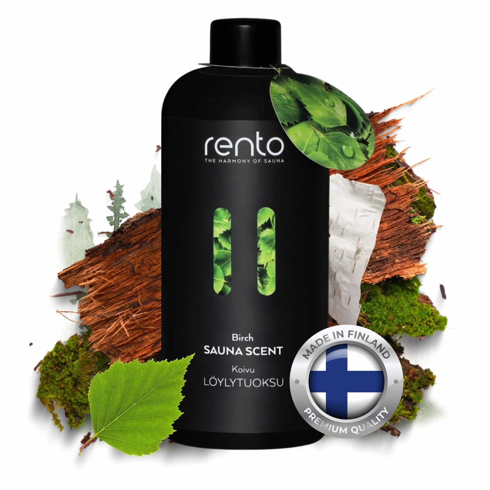 Rento Essence Infusion pour sauna 400 ml Bouleau