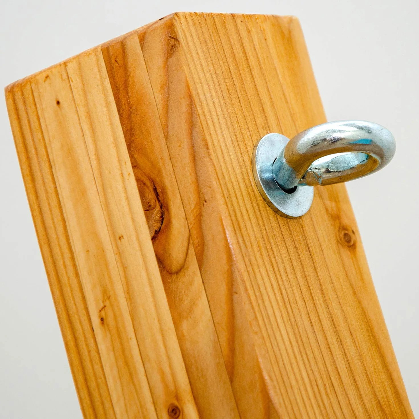AMANKA Support Hamac Bois 325 cm Double Pied Intérieur Extérieur 2 Places Jardin Terrasse Balcon