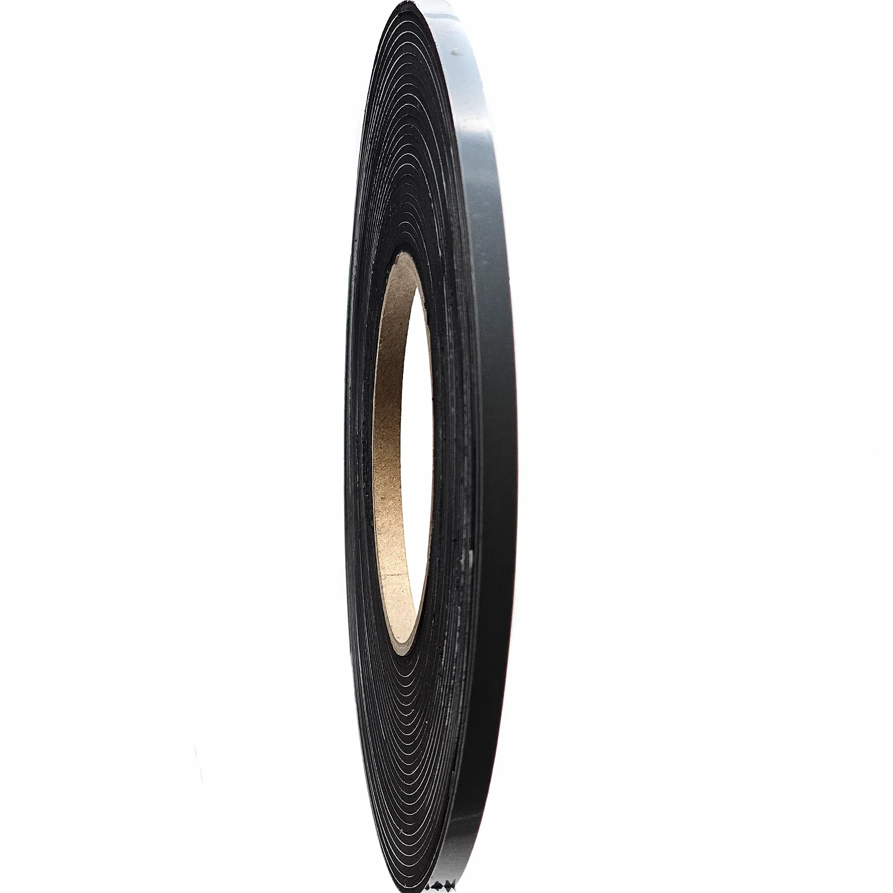 EPDM Mousse noire autocollant 10 m rouleau 6 mm x 2 mm