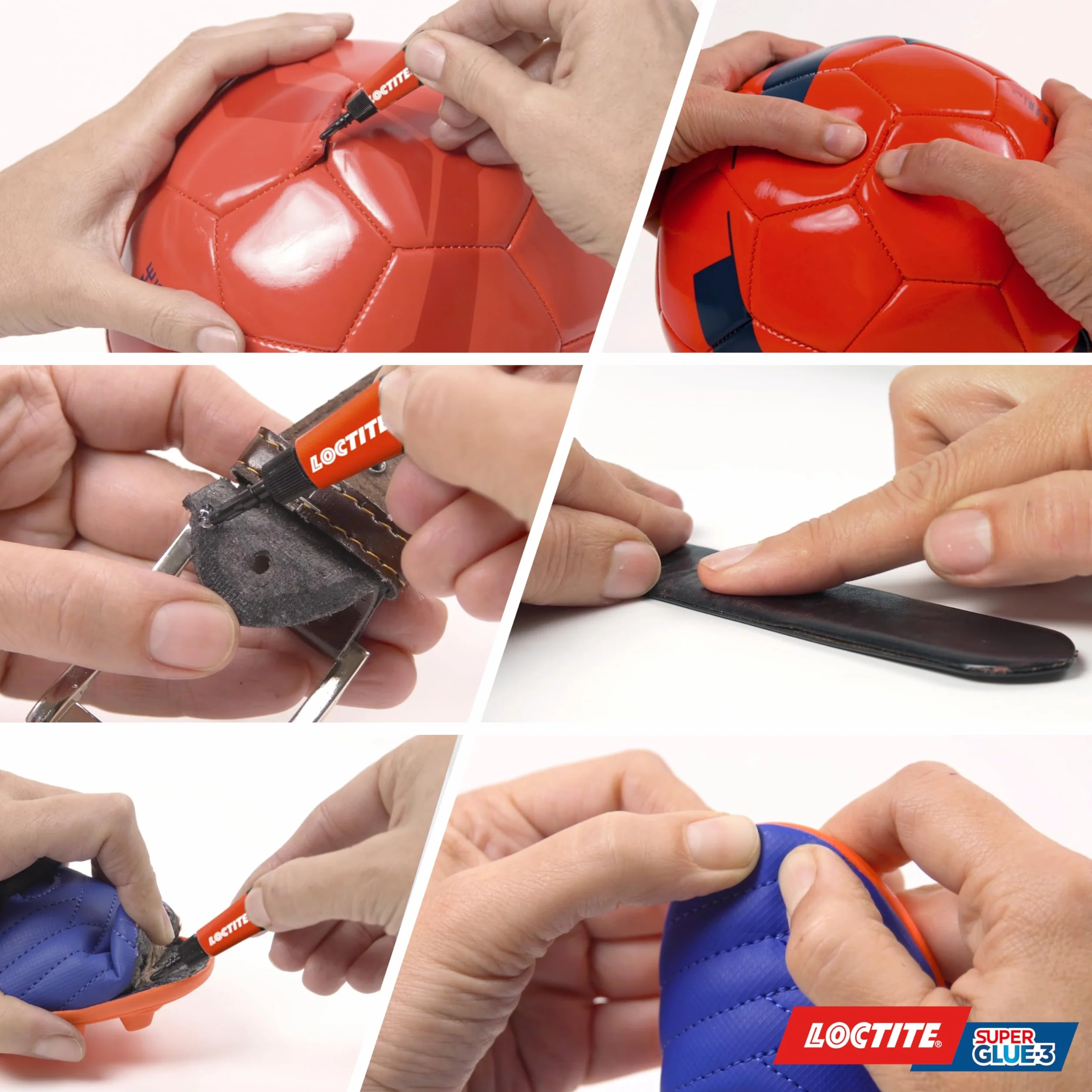 Loctite Super Glue-3 Power Gel Mini Dose Colle Forte Transparente 6 Tubes de 1 g