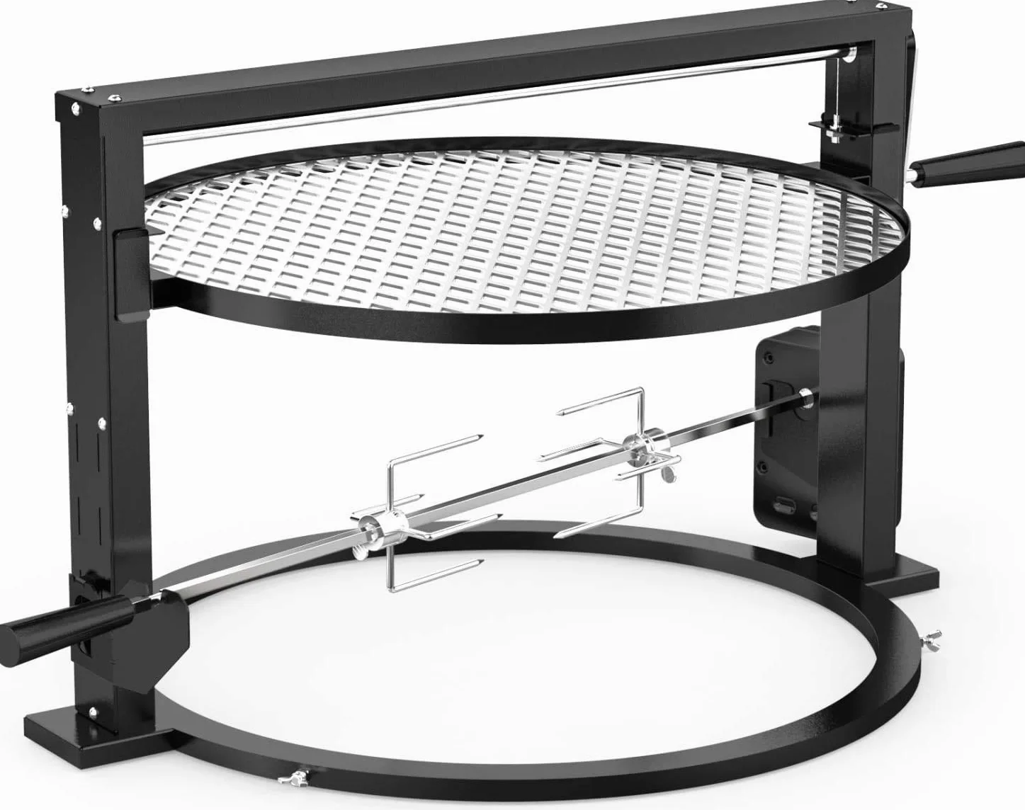 onlyfire Santa Maria Tournenroche/Rotissoire Kit pour Weber 57 cm Barbecue Charbon Bouilloire Grills