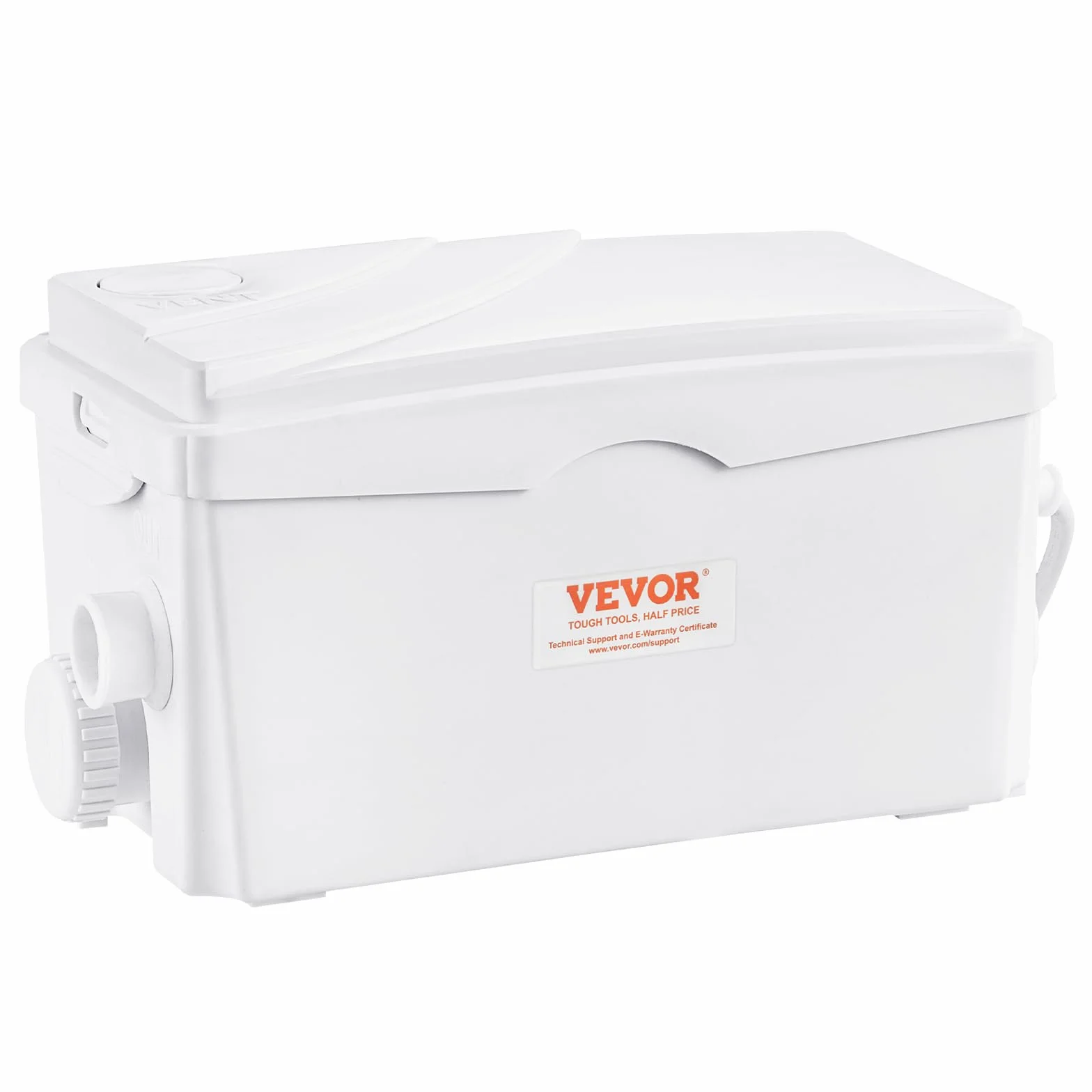 VEVOR Pompe de relevage eaux grises 350 W 6000 L/h 7 m 3 entrées d'eau