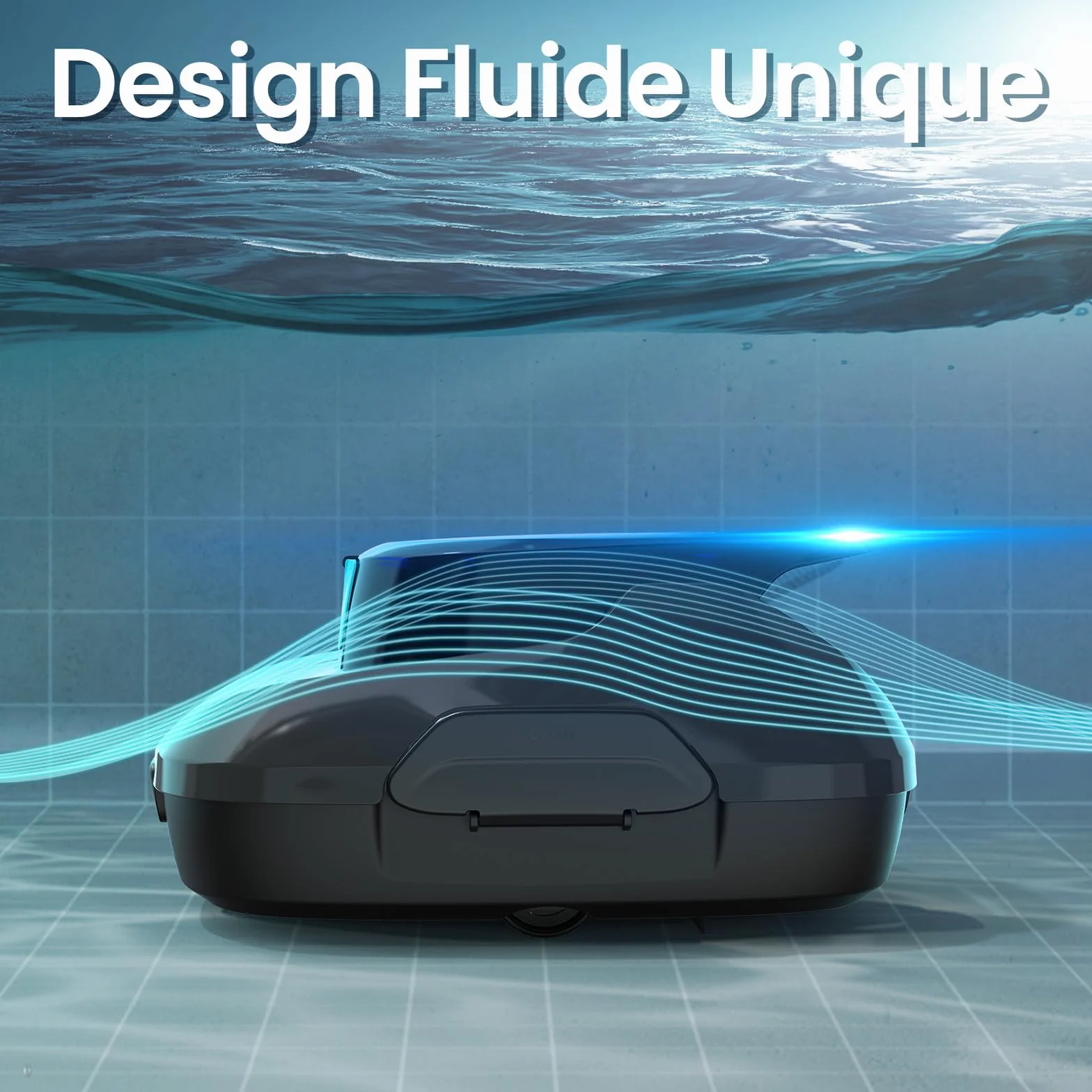 AIPER Scuba SE Robot Piscine Aspirateur sans Fil 90 Min Nettoyage Automatique Compact Léger Piscines Hors Sol 80㎡