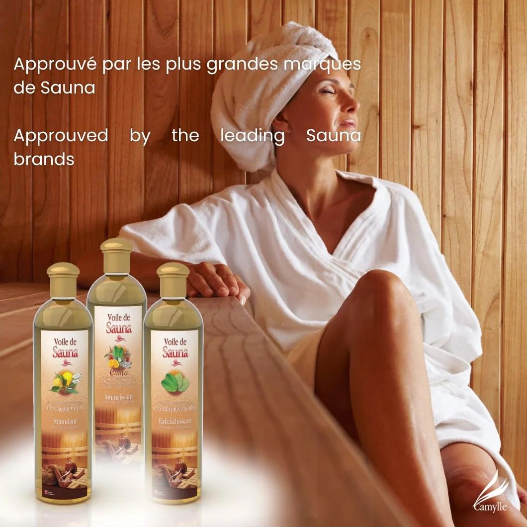 Camylle Voile de Sauna Polynésie Huiles Essentielles 100% Pures Naturelles 250ml