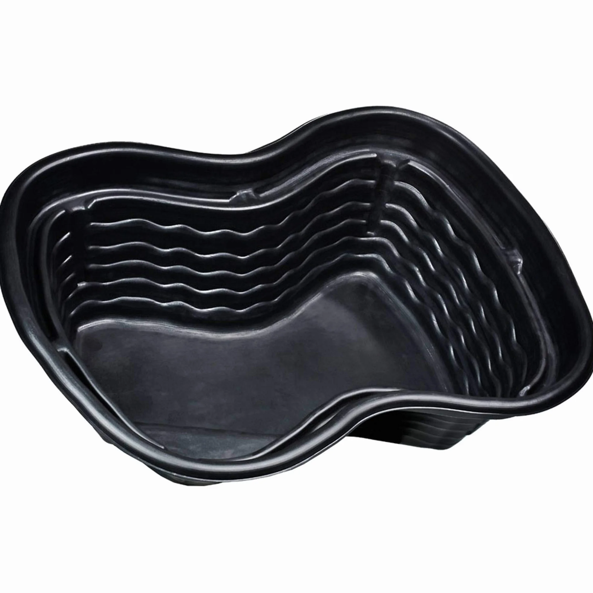 Heissner Bassin préformé Noir 157 x 125 x 54 cm 500 litres B501-00