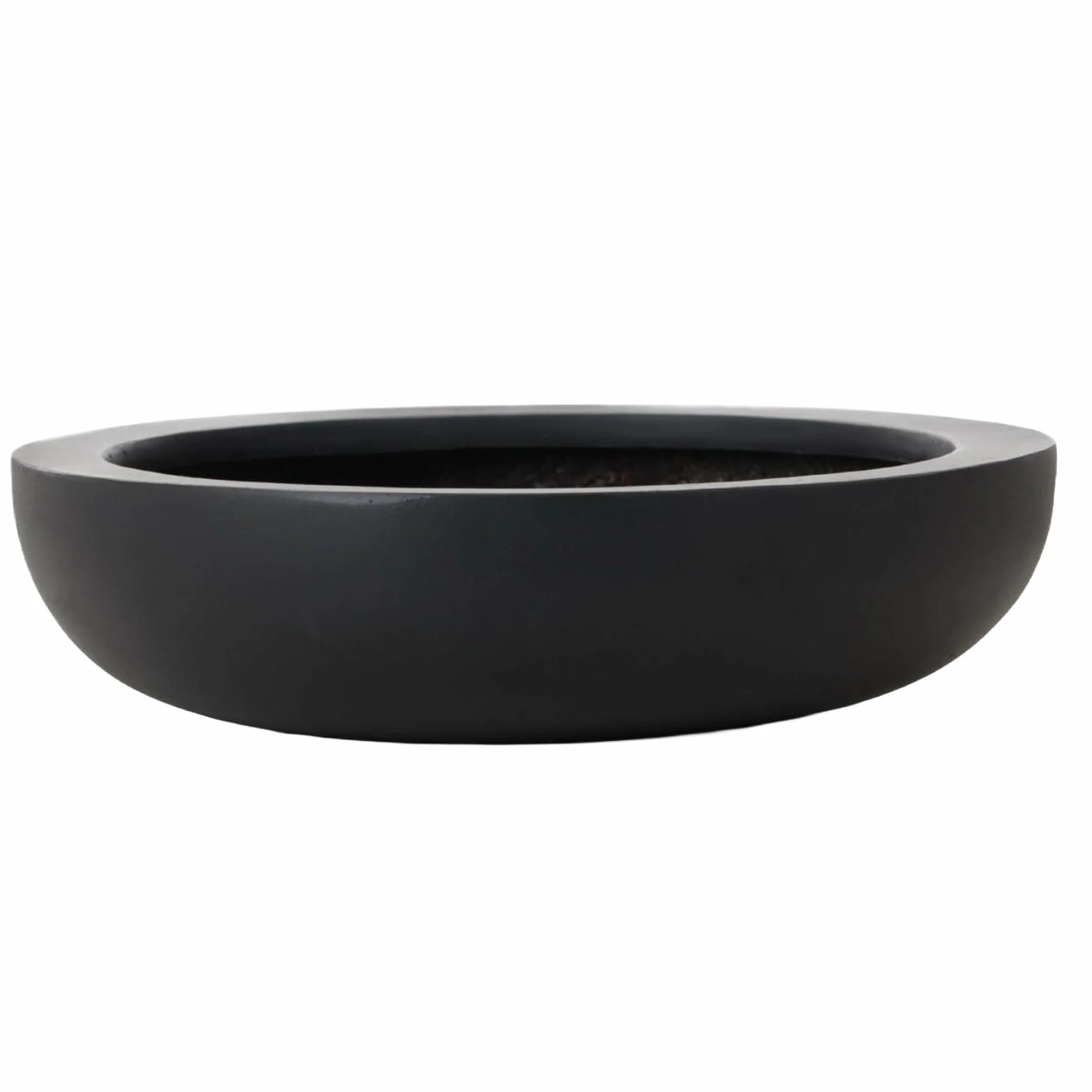 VIVANNO Coupe à Plantes en Fibre de Verre Anthracite 9 x 34 cm