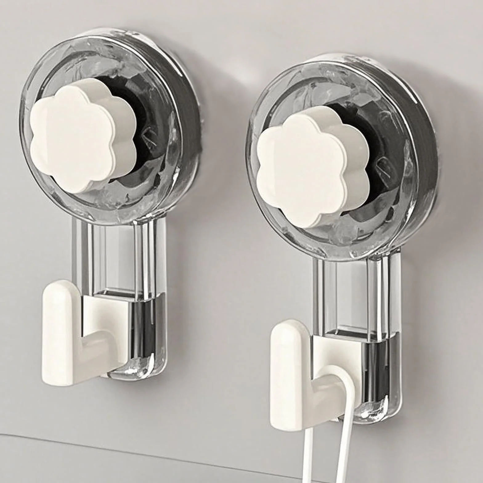 Crochet Ventouse Salle De Bain Mural, Porte Accroche Serviette Sans Percage, Sxtra Forte Suction Hooks Douche Cuisine