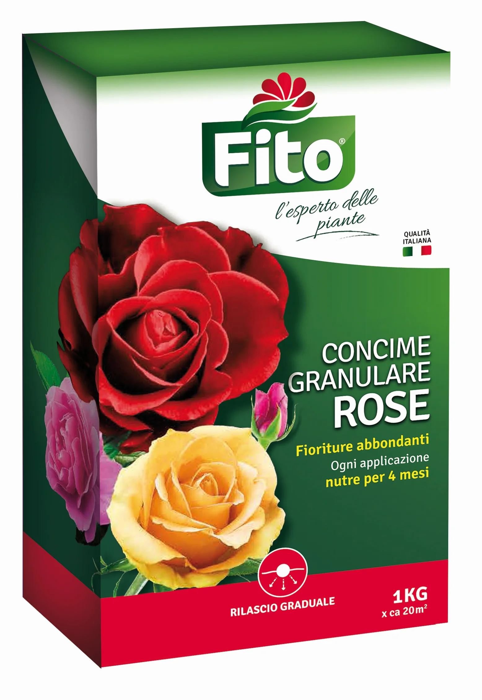 FITO Phyto x211301 Engrais granulaire pour roses Vert 1 kg