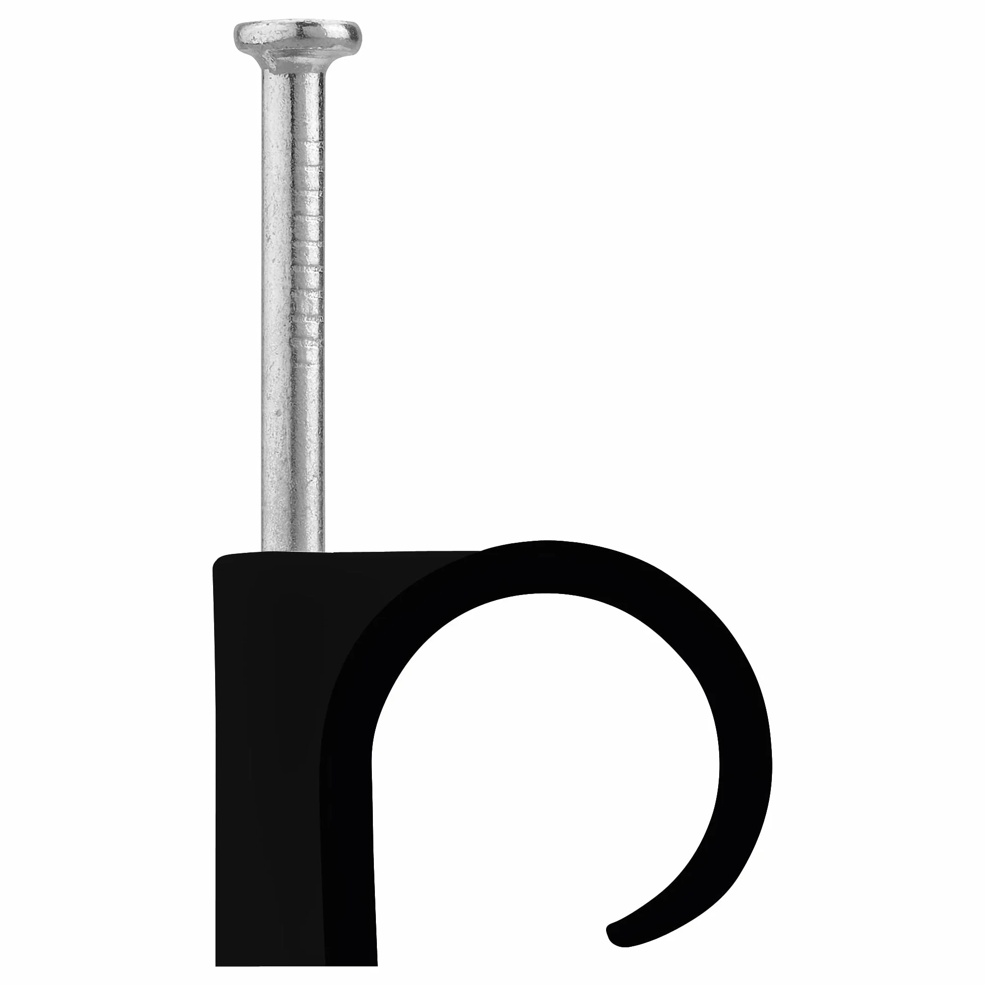 DEBFLEX Attaches-Câbles D8/12 Noir Acier Clips Fixation Câbles Électriques Fils