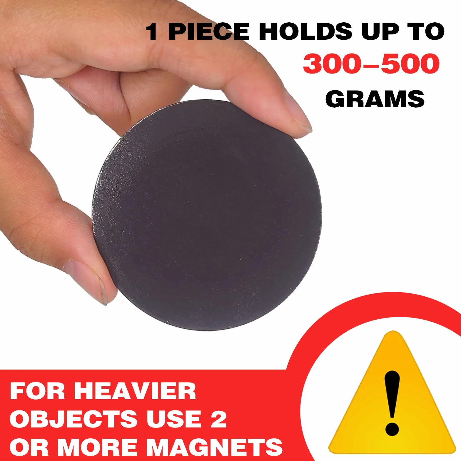 Lot de 16 points magnétiques ronds 50 mm adhésif pour travaux manuels école bureau maison