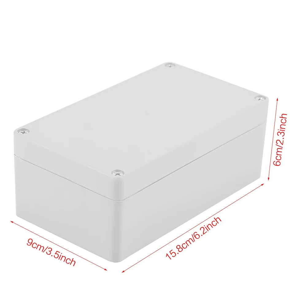 Boîte de Jonction Étanche ABS IP65 158x90x60mm Extérieure