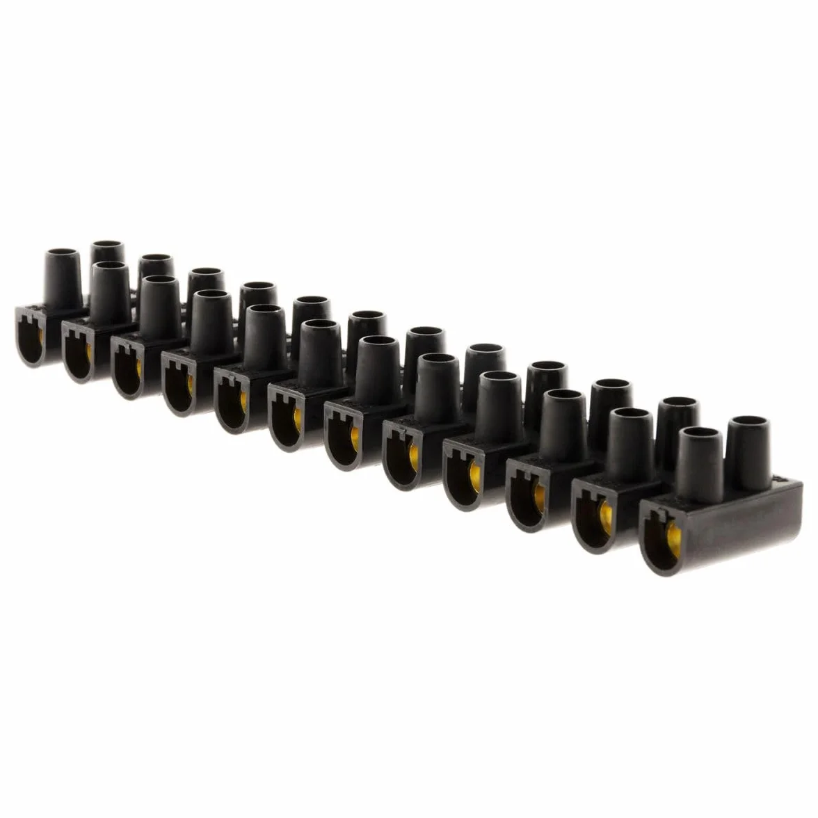 Zenitech Barrette 12 plots 16mm² Noir