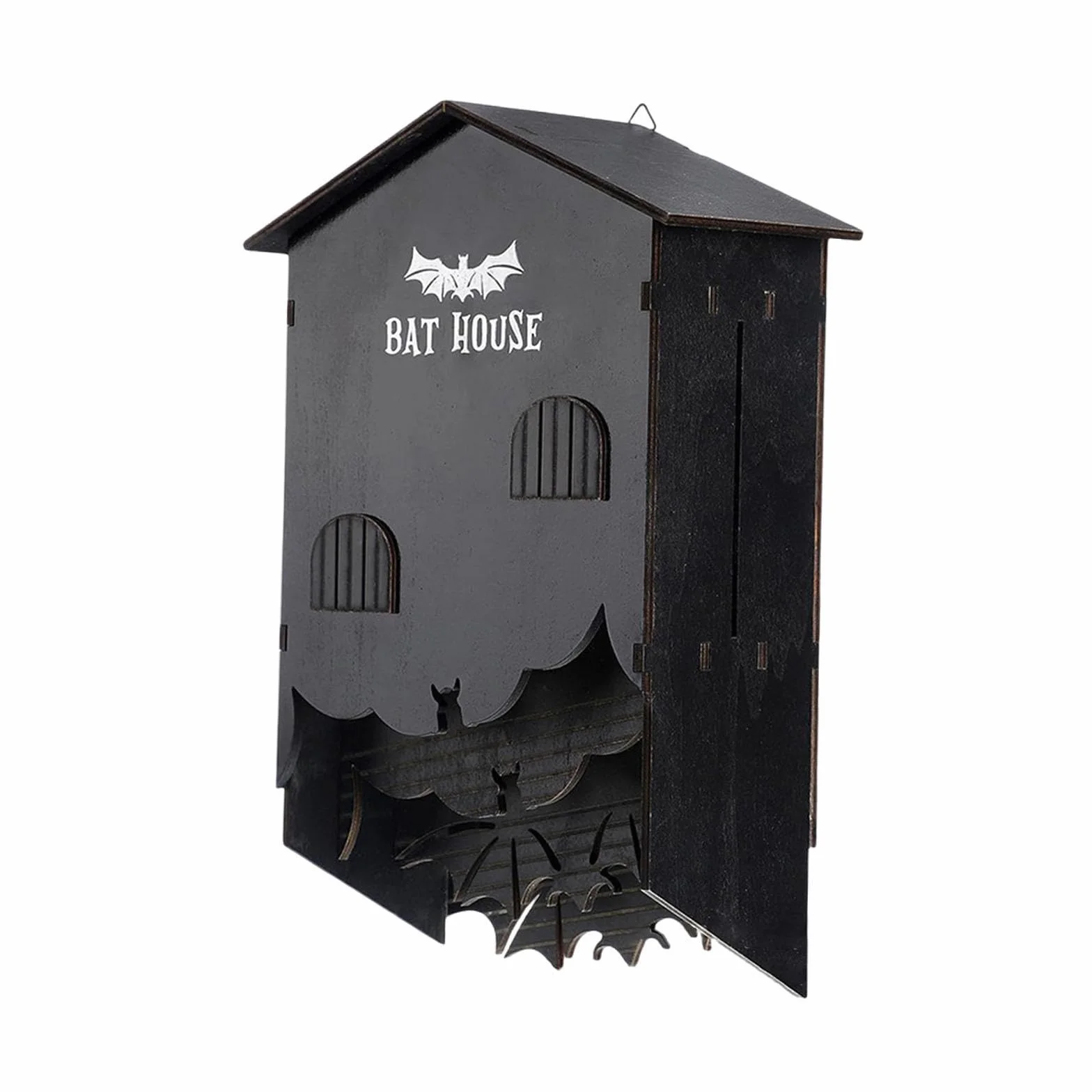 Maison de Chauves-Souris En Bois, Nichoir Chauve Souris Exterieur, Boîte à Trois Chambres, Abri à Chauve Souris, Résistant aux Intempéries