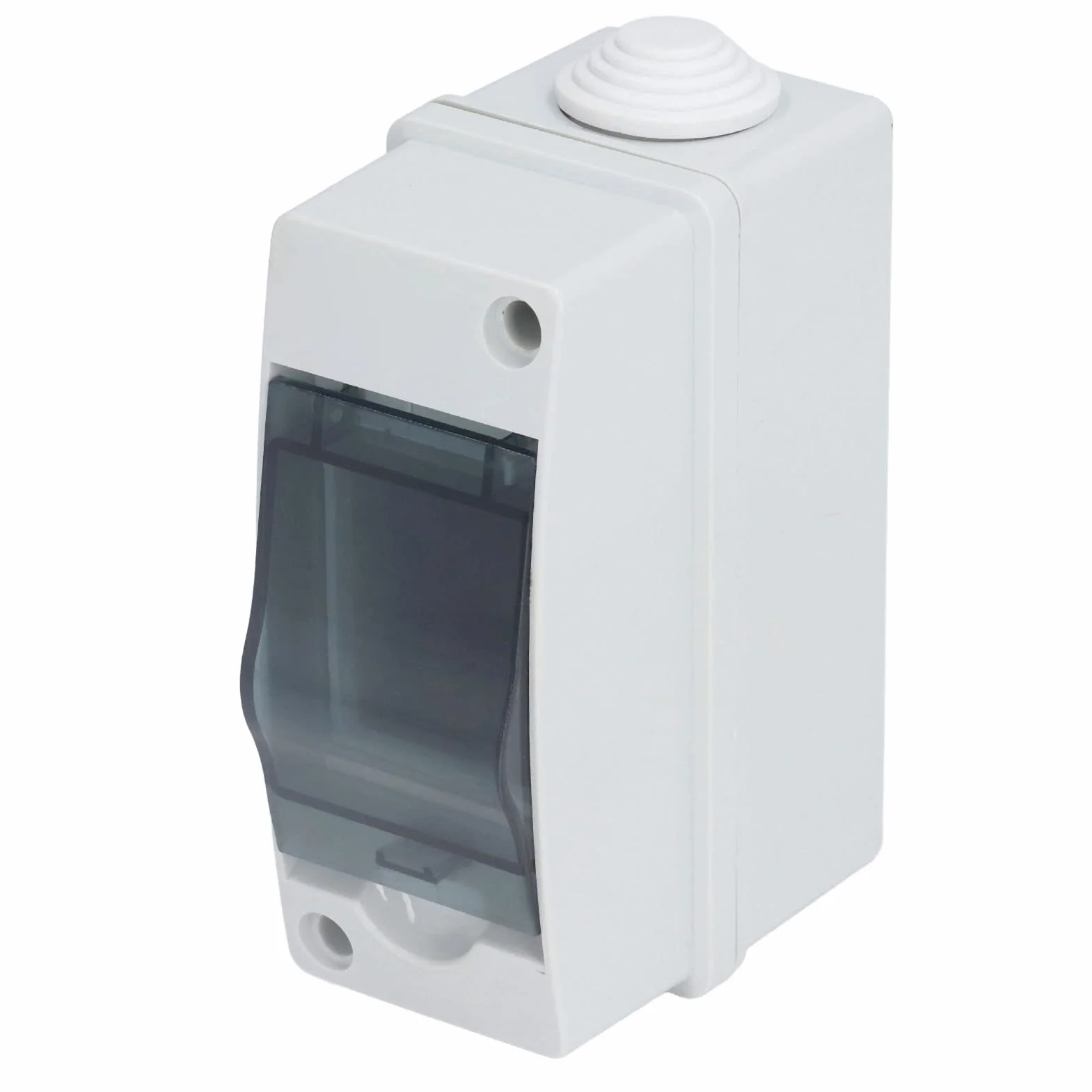 Boîte de Jonction Électronique IP66 avec Couvercle Transparent 125 x 55 x 90mm Plastique ABS PC