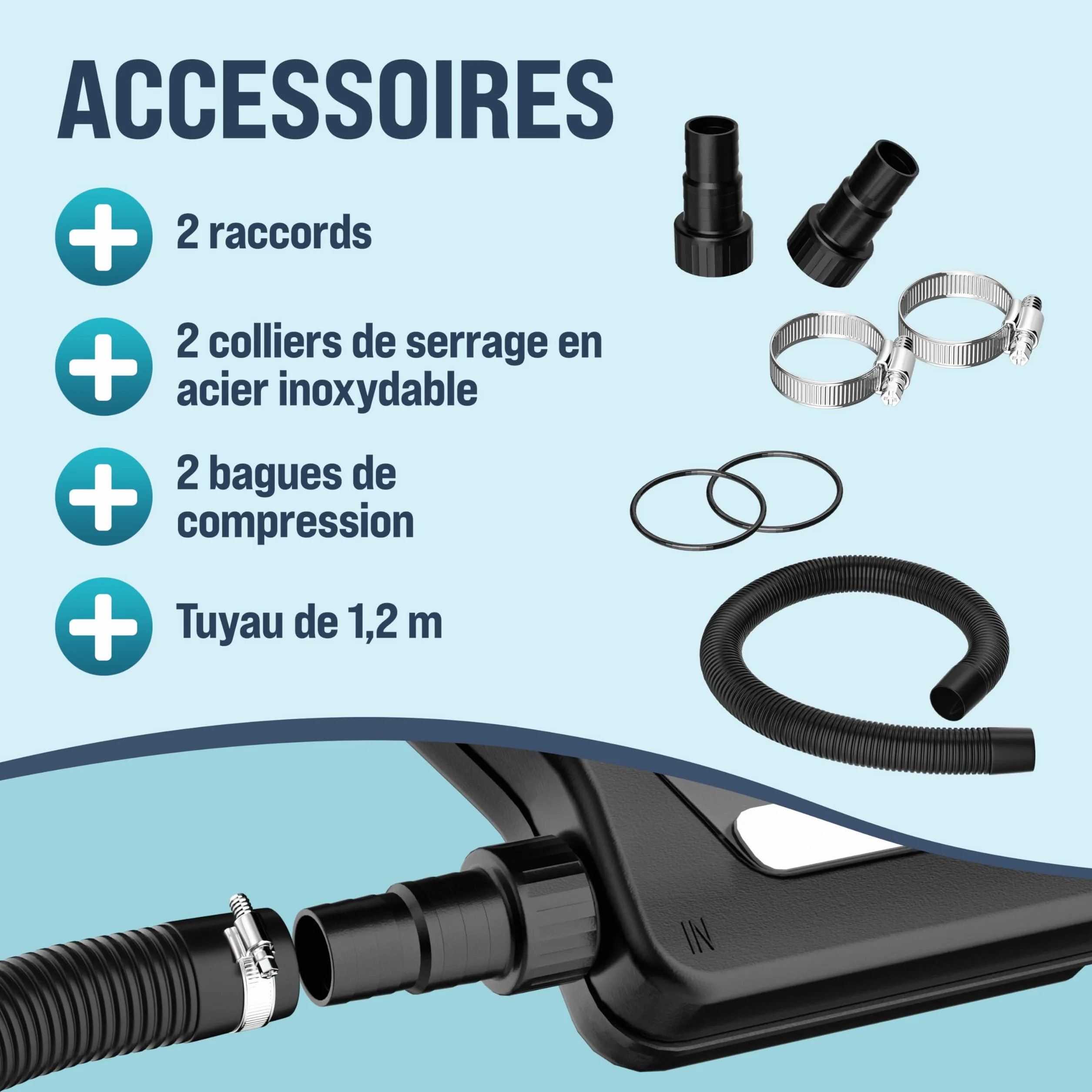 Monzana Panneau de Chauffage Solaire 112x55x14cm 10.000L/h 32/38mm raccord PEHD résistant UV Chauffage Piscine