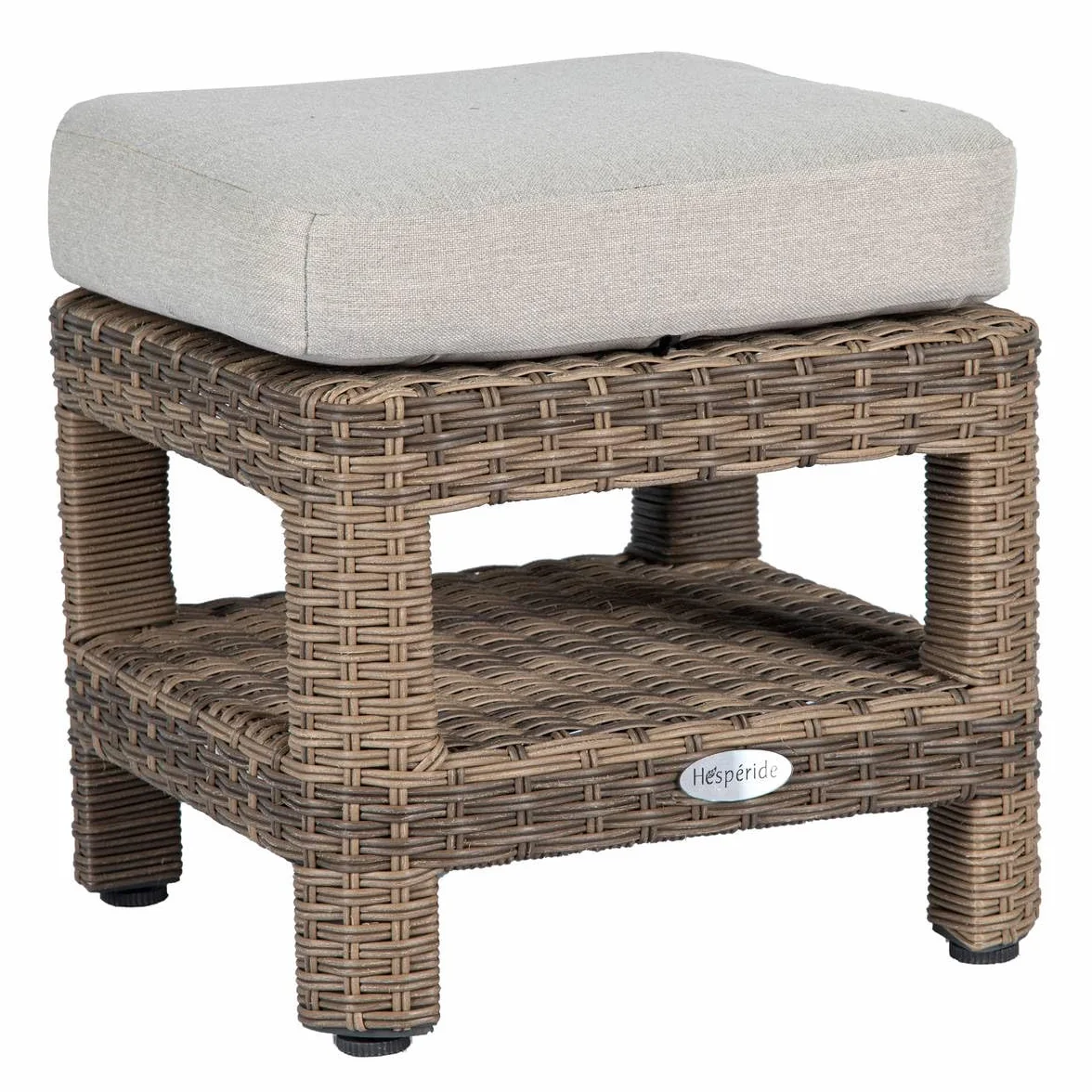 Hespéride Pouf de Jardin carré Polynésia Naturae