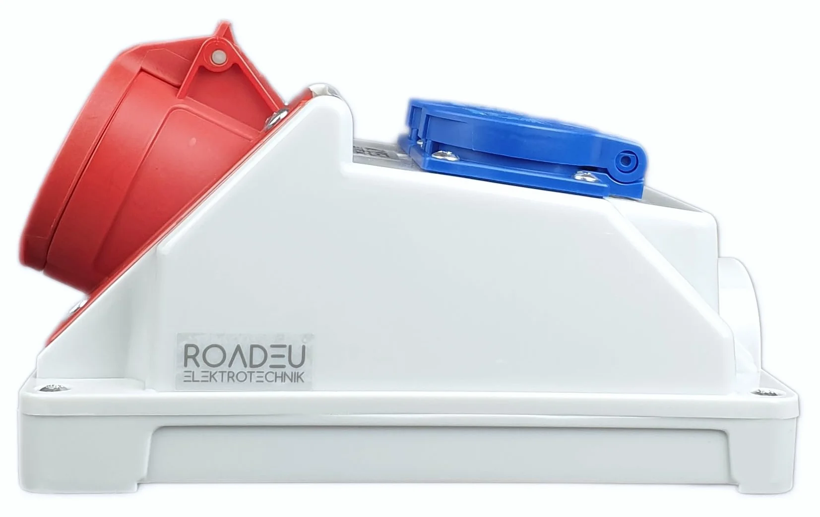 RoadEu Prise Murale Combinée IP44 1x CEE 16A 5P 400V + 2x Prises 230V Répartiteur de Courant