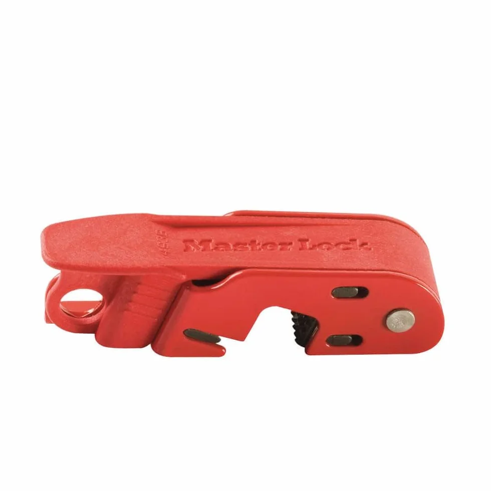 Master Lock 493B Bloque disjoncteur Grip Tight Consignation Electrique interrupteurs bascules standard 13 x 7 x 3 cm
