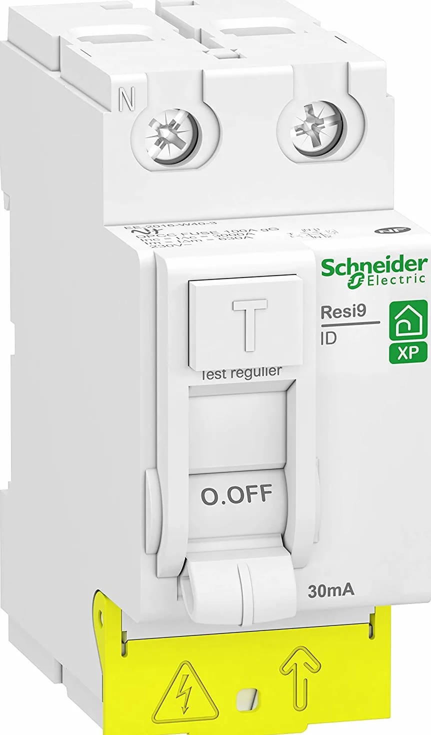 Schneider Electric R9PRA240 Disjoncteur Blanc