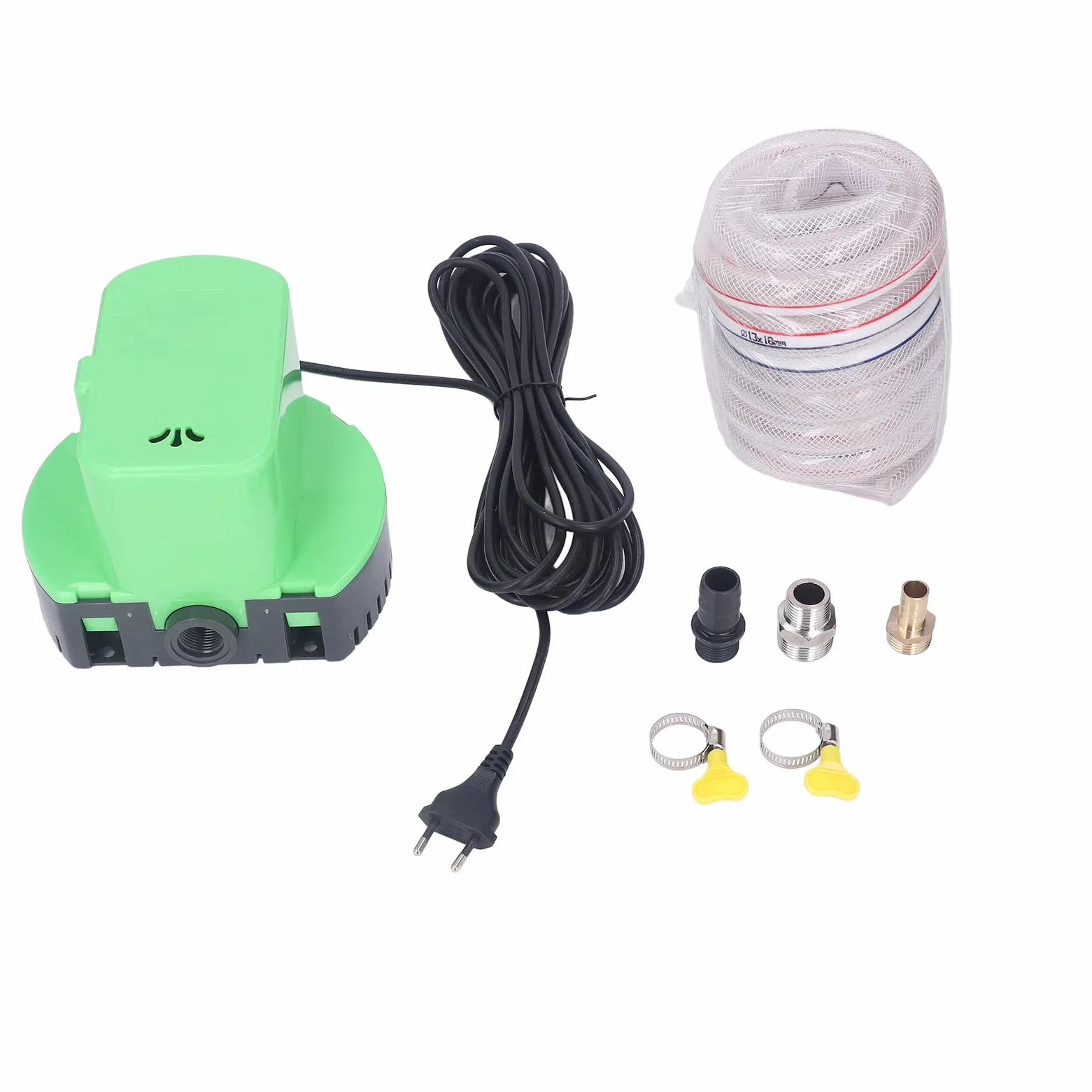 Pompe de drainage automatique pour piscine avec tuyau de 4,8 m débit 1200 GPH pompe de vidange eau sécurisée pour piscine hors sol et enterrée