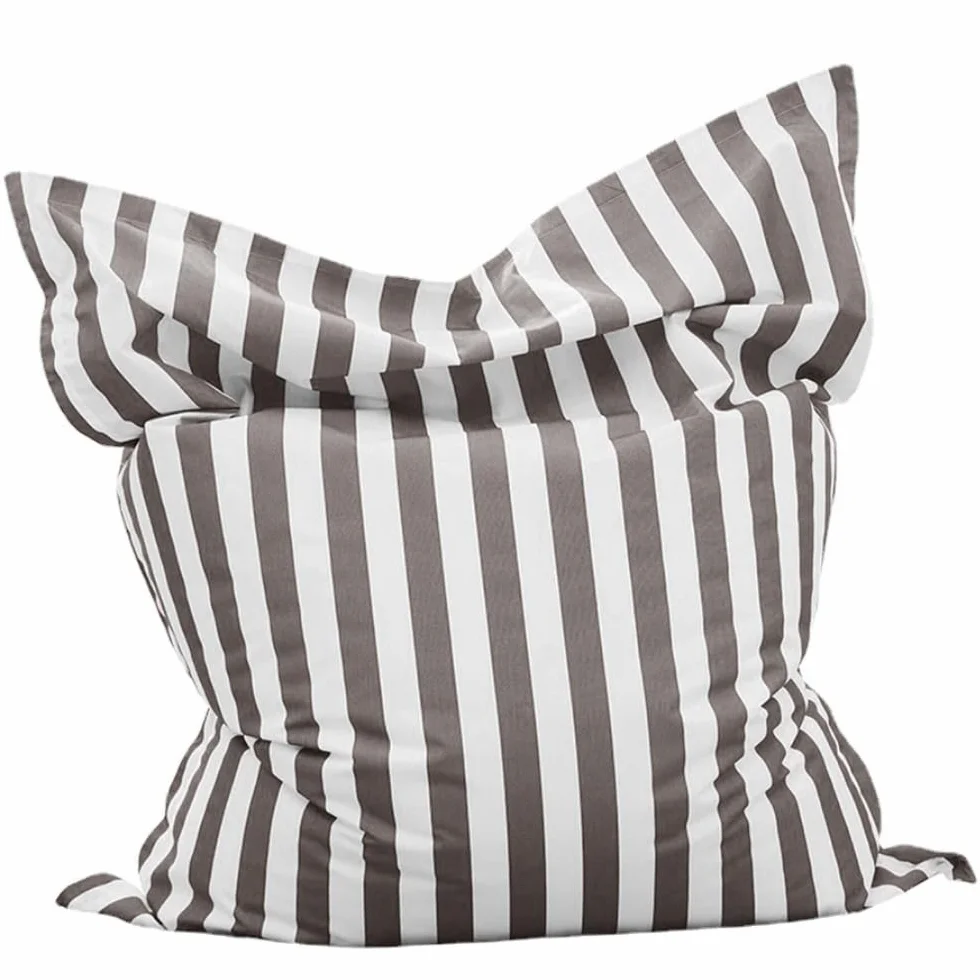 Pouf Flottant Pour Piscine (housse De Pouf Uniquement, Sans Remplissage), Housse De Pouf D'extérieur Housse De Pouf Imperméable D'extérieur, Sans Remplissage, Rayures, Flotteurs De Piscine, Radeau ( C
