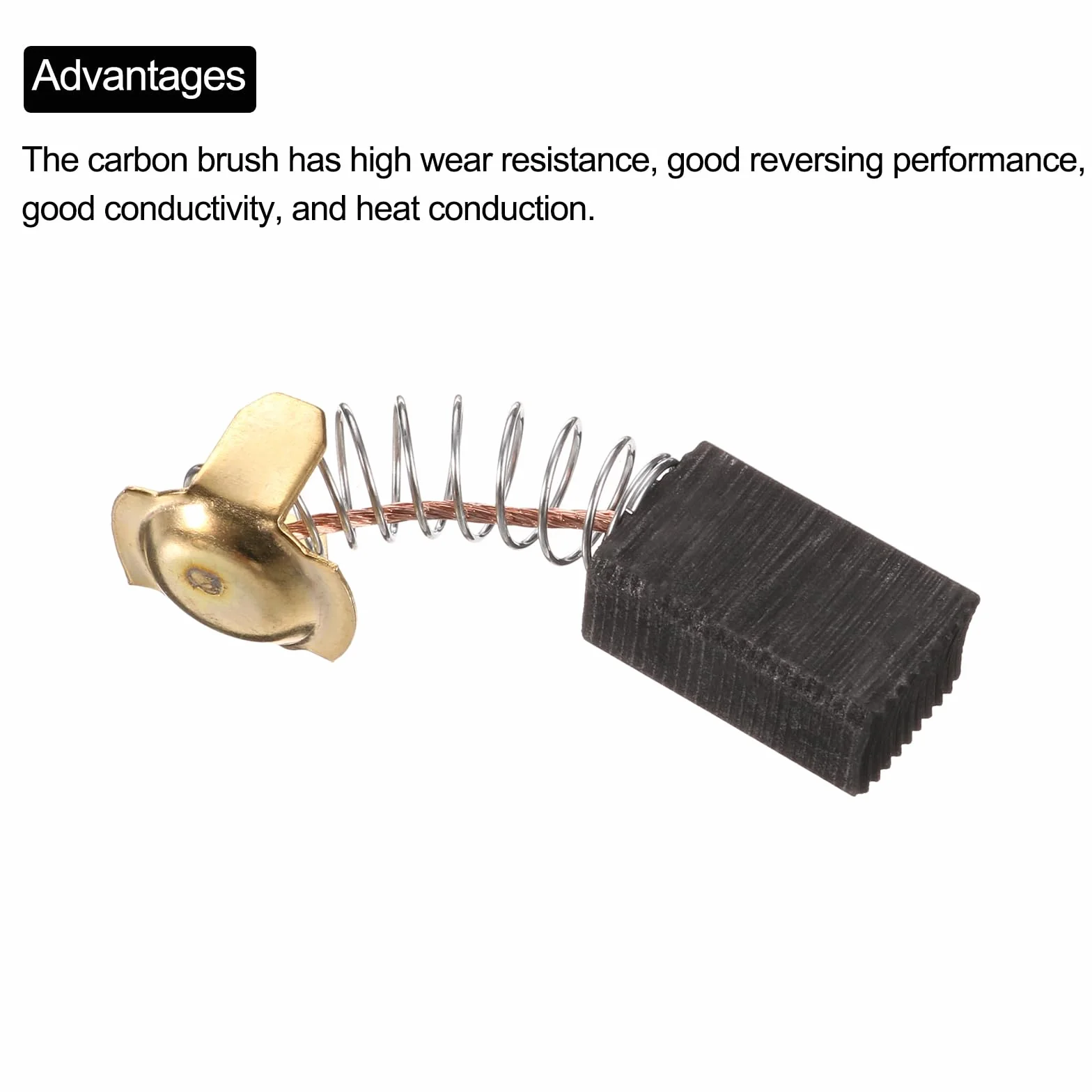 Quarkzman 999-043 Carbone Brosses 18x11x7mm pour Marteau Perceuse Électrique