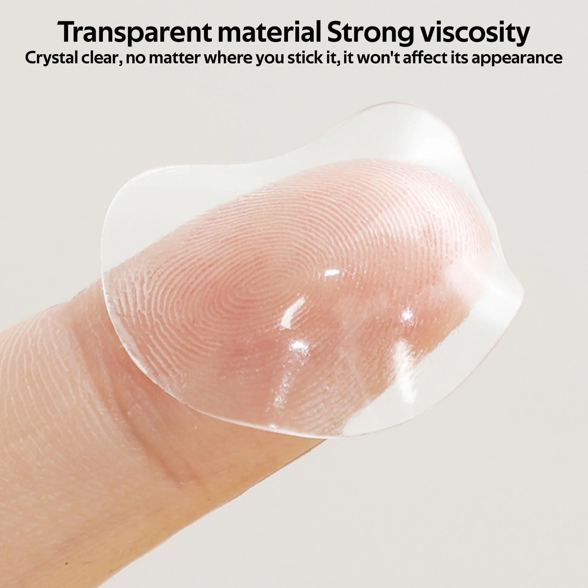 400 Pièces Mini Scotch Double Face Transparent 10 mm, Pastille Adhésive Rond pour Décorations Fête, Bricolage