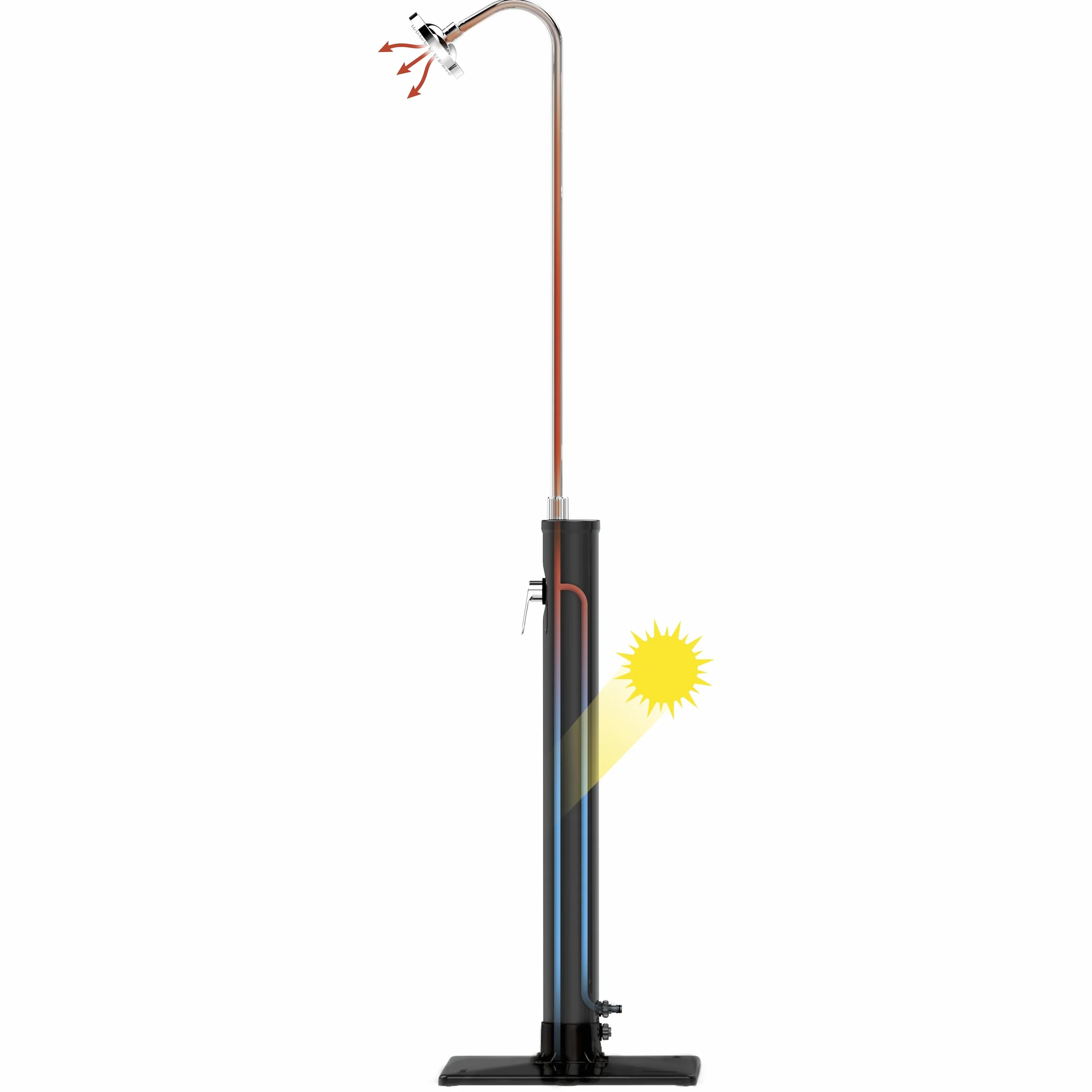 Bestway SolarFlow Douche d'extérieur 8 l