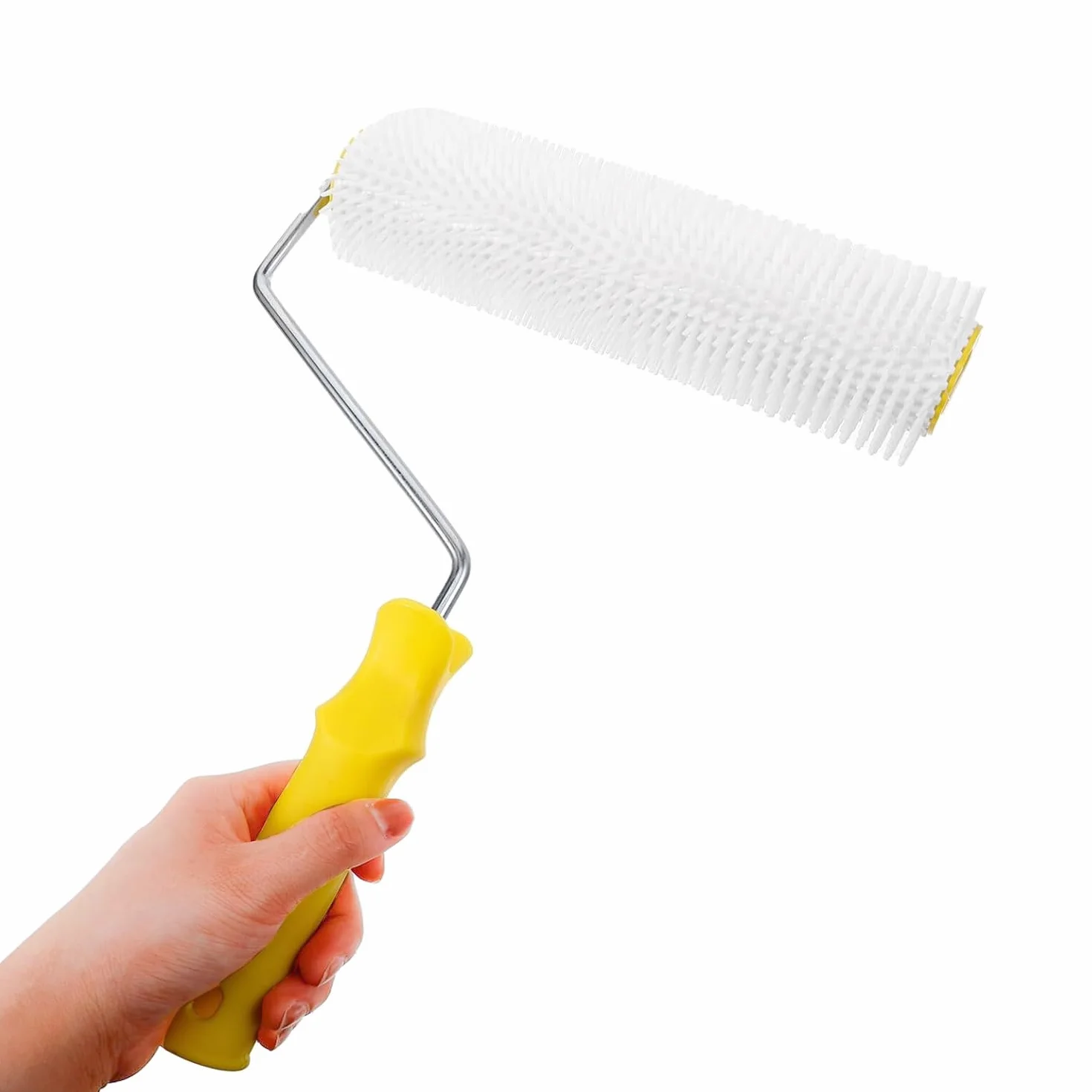 Rouleau à pointes 15 cm pour sols autonivelants, époxy, latex, dissolvant de bulles