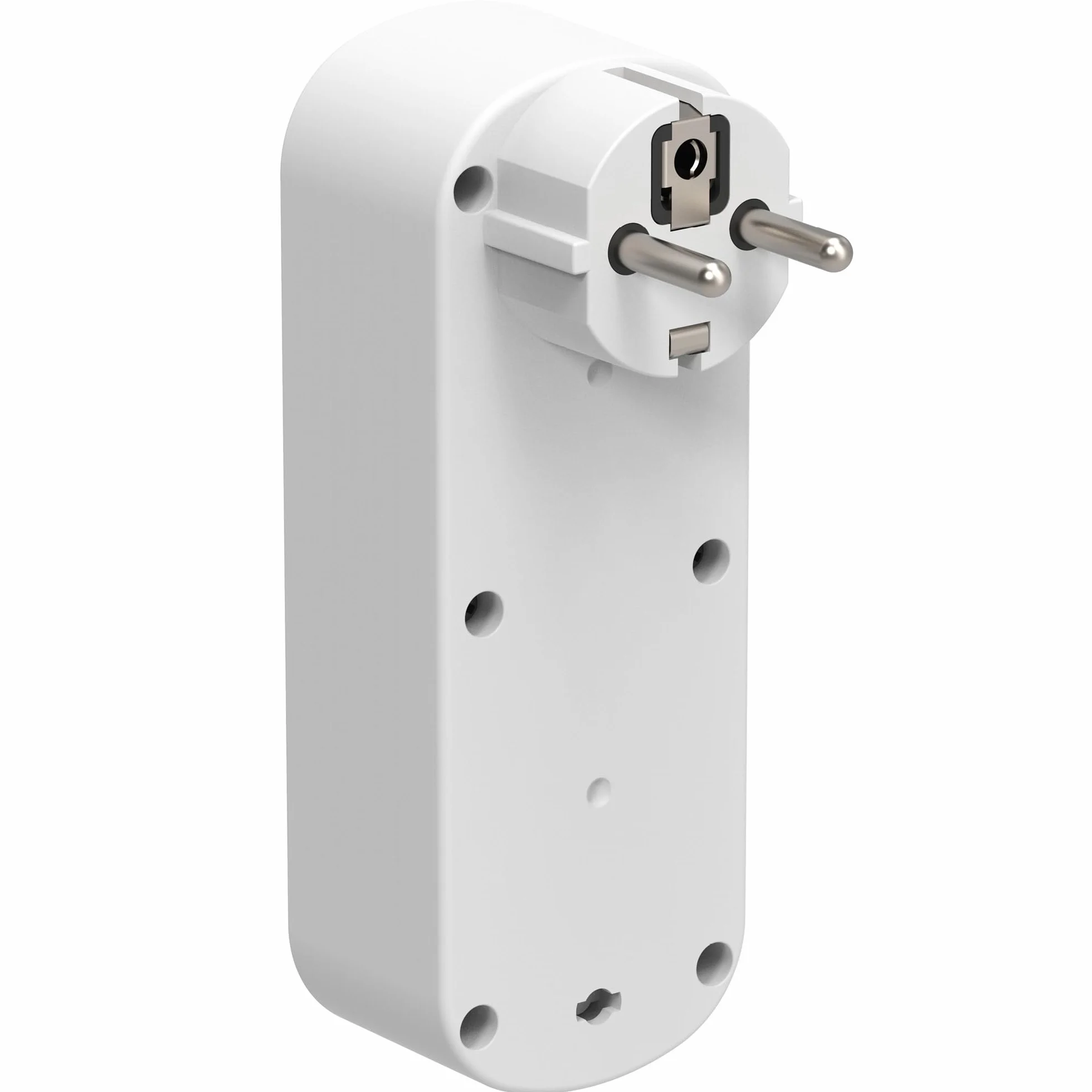 Electraline 531200 Adaptateur Multiprise Triplite 3 Prises Françaises 16A (2P+T) Blanc