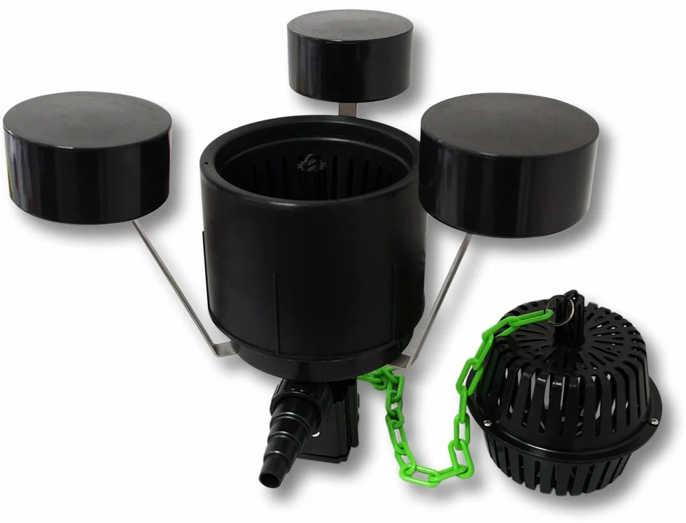 SunSun CBF-350C Filtre bassin 90000L CTF-12000 Pompe 12000l/h 100W CUV-236 Lampe UV 36W 25m Tuyau 25mm CSP-250 Écumeur 2500l/h HJ-943 Fontaine 800l/h