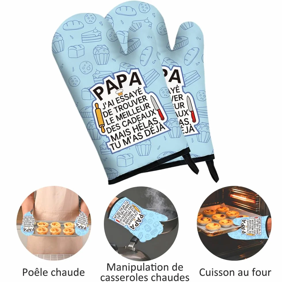 Idee Cadeau Papa Gants De Cuisine Cadeau Anniversaire Papa Cadeau pour Papa Cadeaux Papa Cadeau pour Un Papa Fete des Peres Noel Saint Valentin